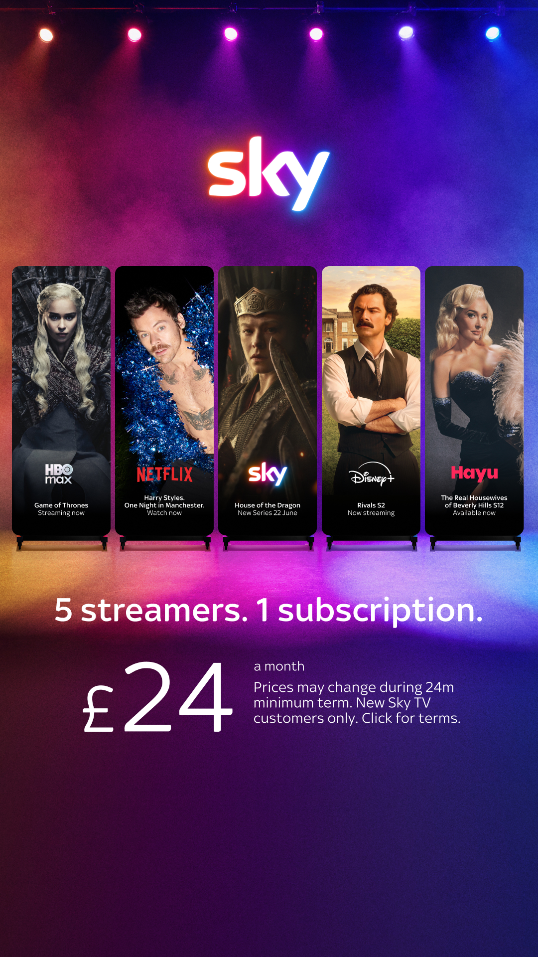 Sky Facebook ad