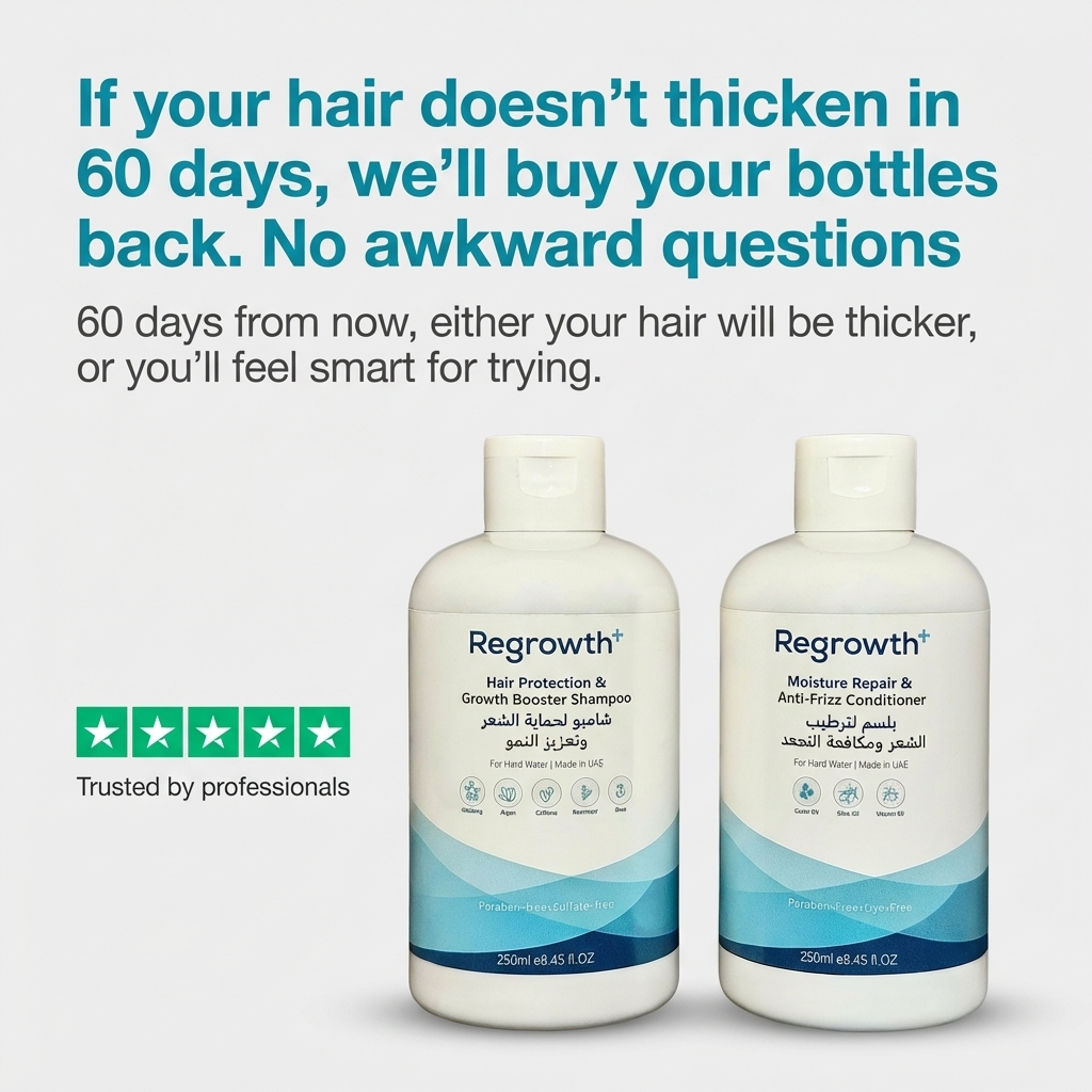 Regrowth+ Facebook ad