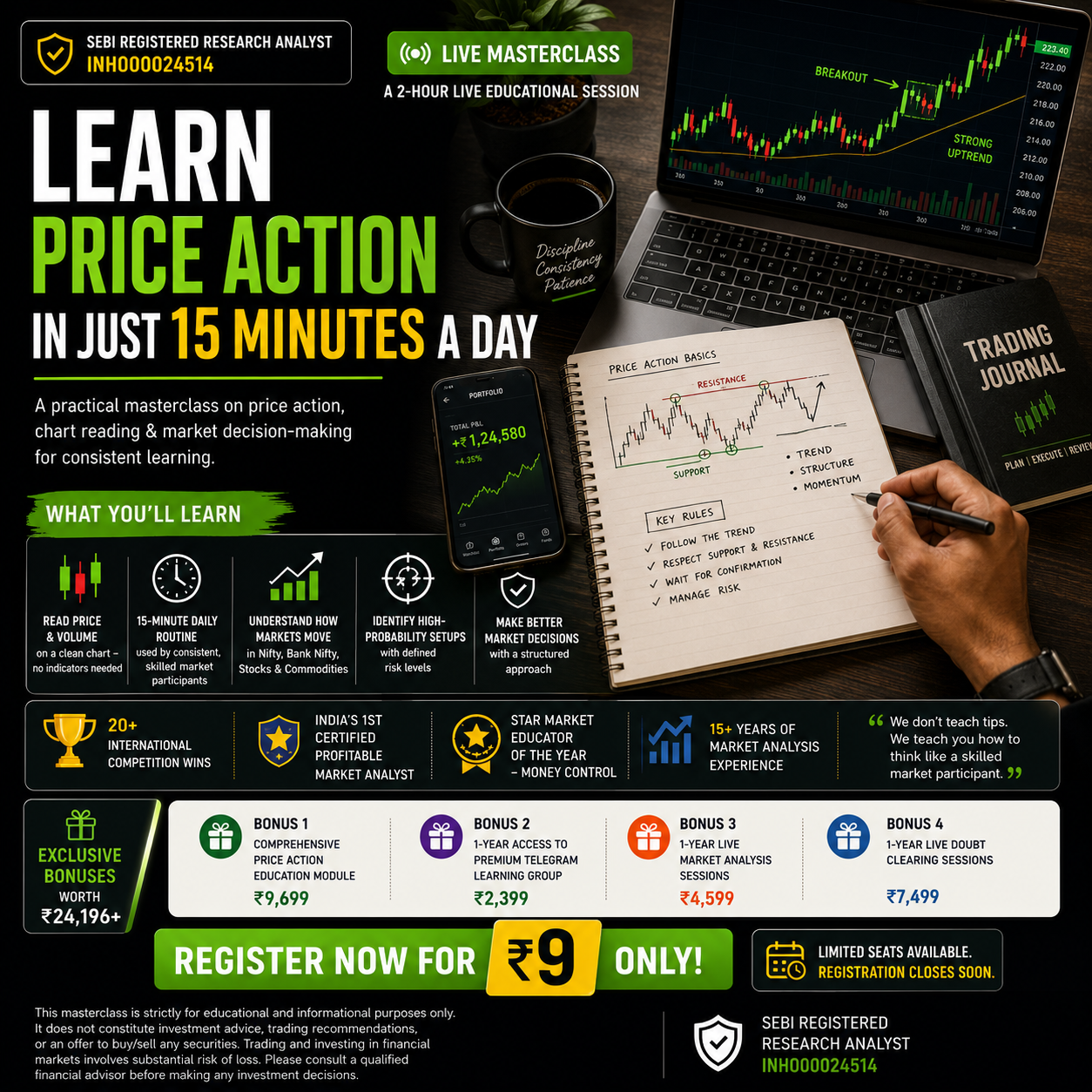 Bhushan Kanathe-SEBI Registered Facebook ad