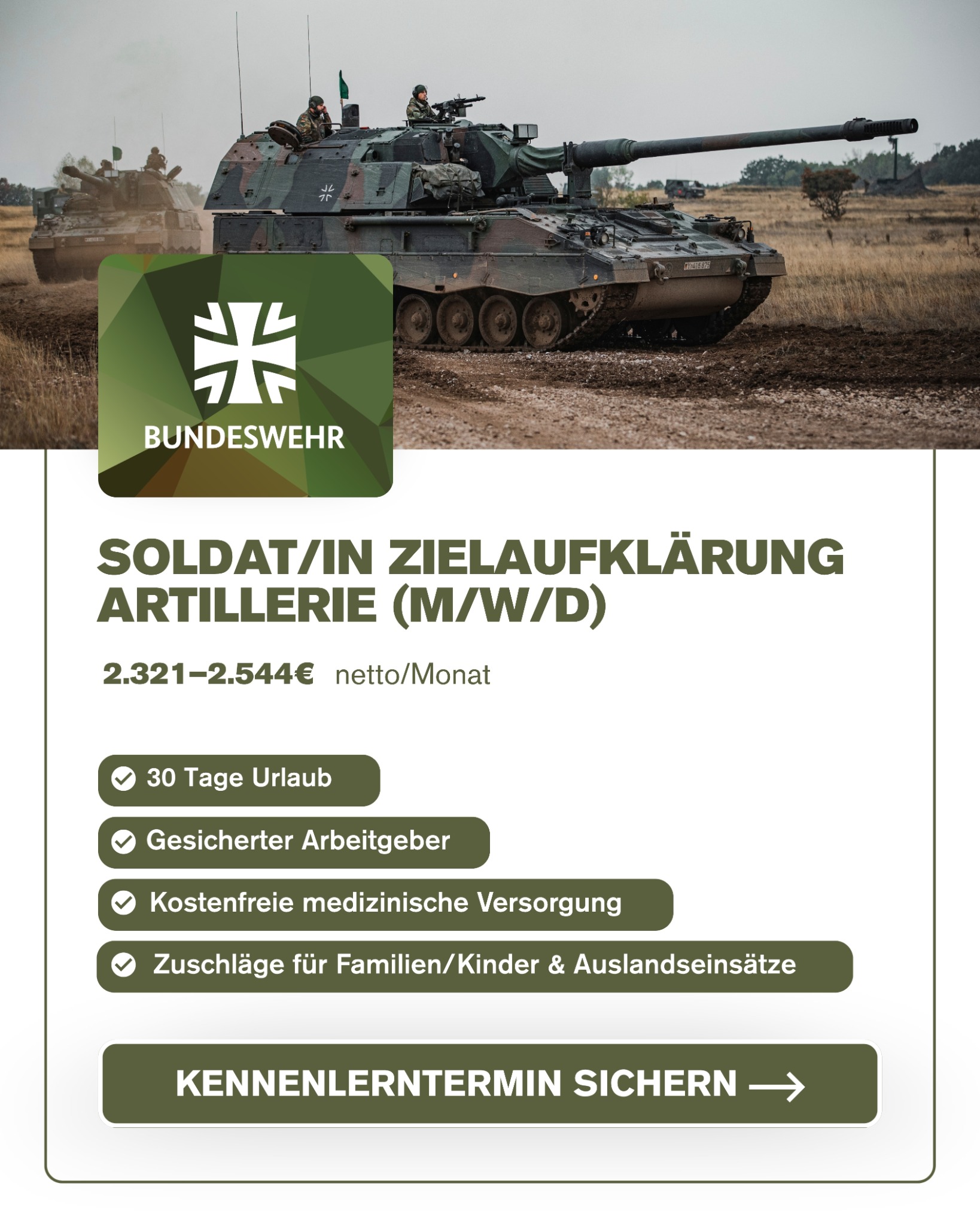 Simplejobs Facebook ad: Sicherer Tech-Job: 2.321-2.544 € netto