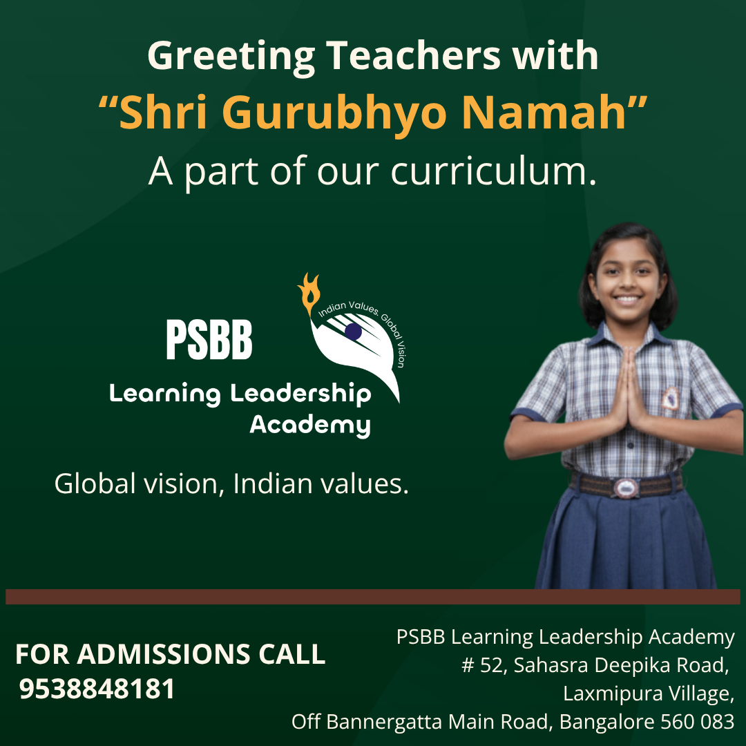 PSBB LLA, Bengaluru Facebook ad