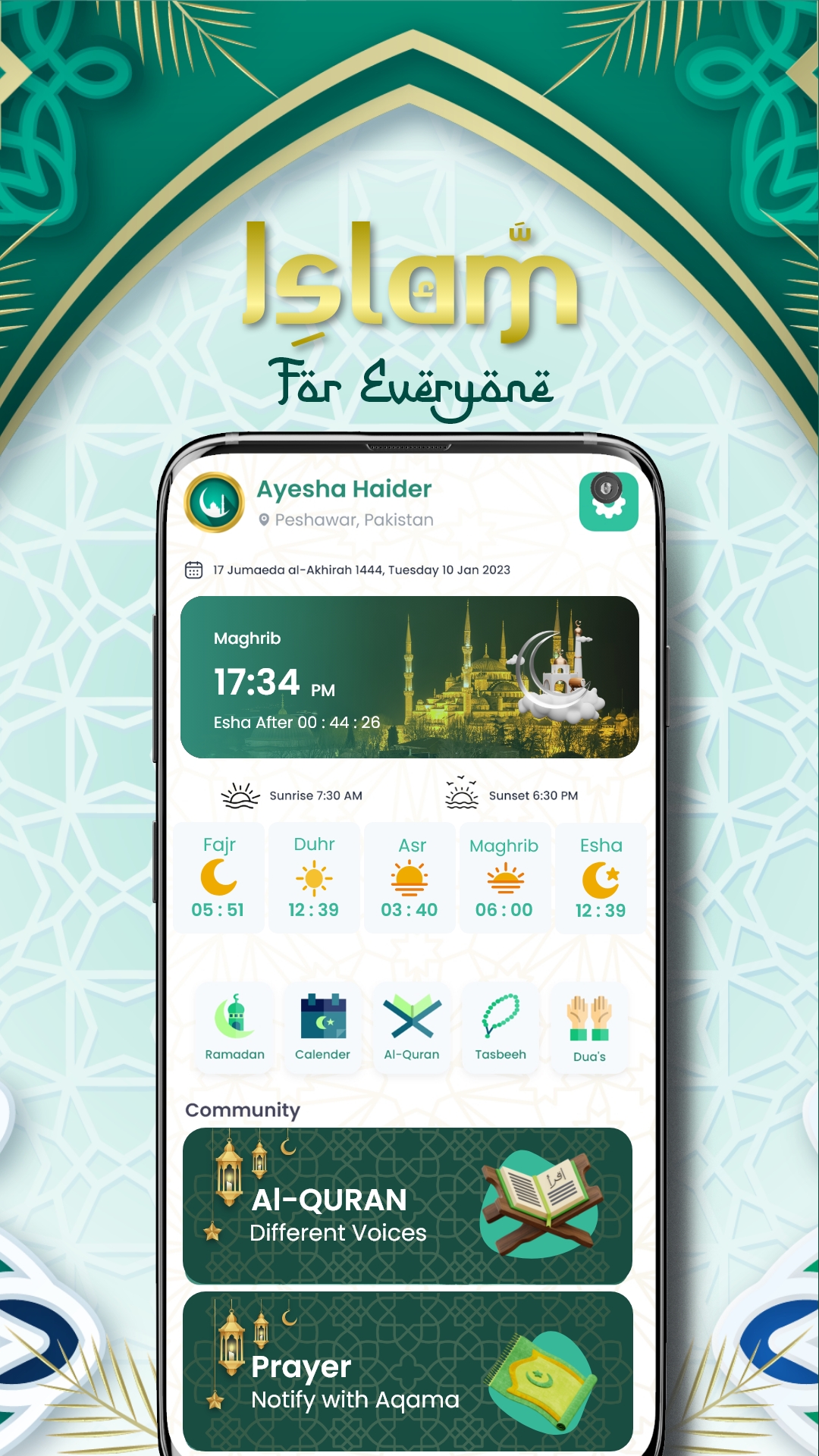 Islam Now Facebook ad from Oct 22, 2025