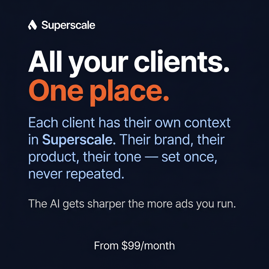 Superscale AI Facebook ad