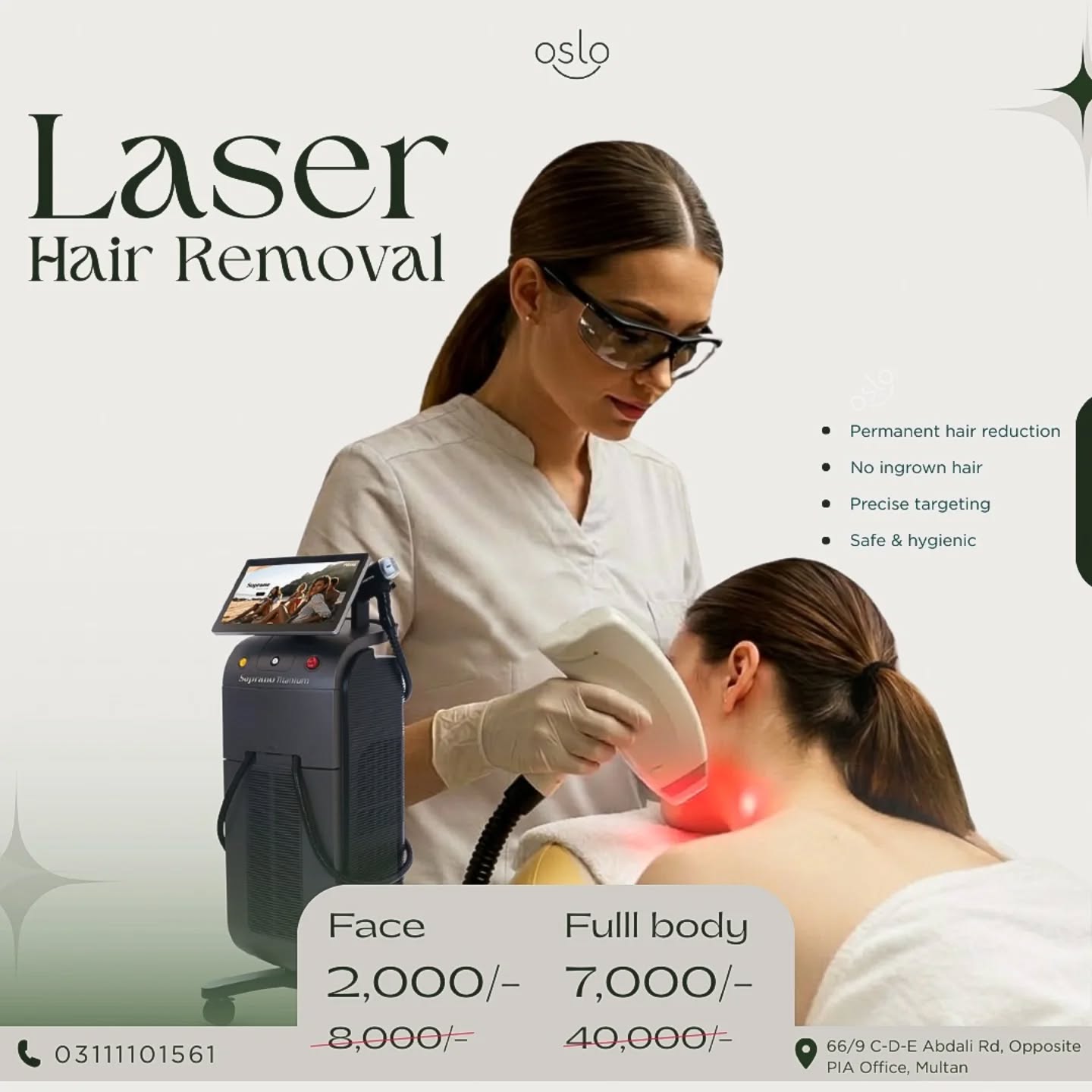 Oslo Medical Aesthetics Facebook ad