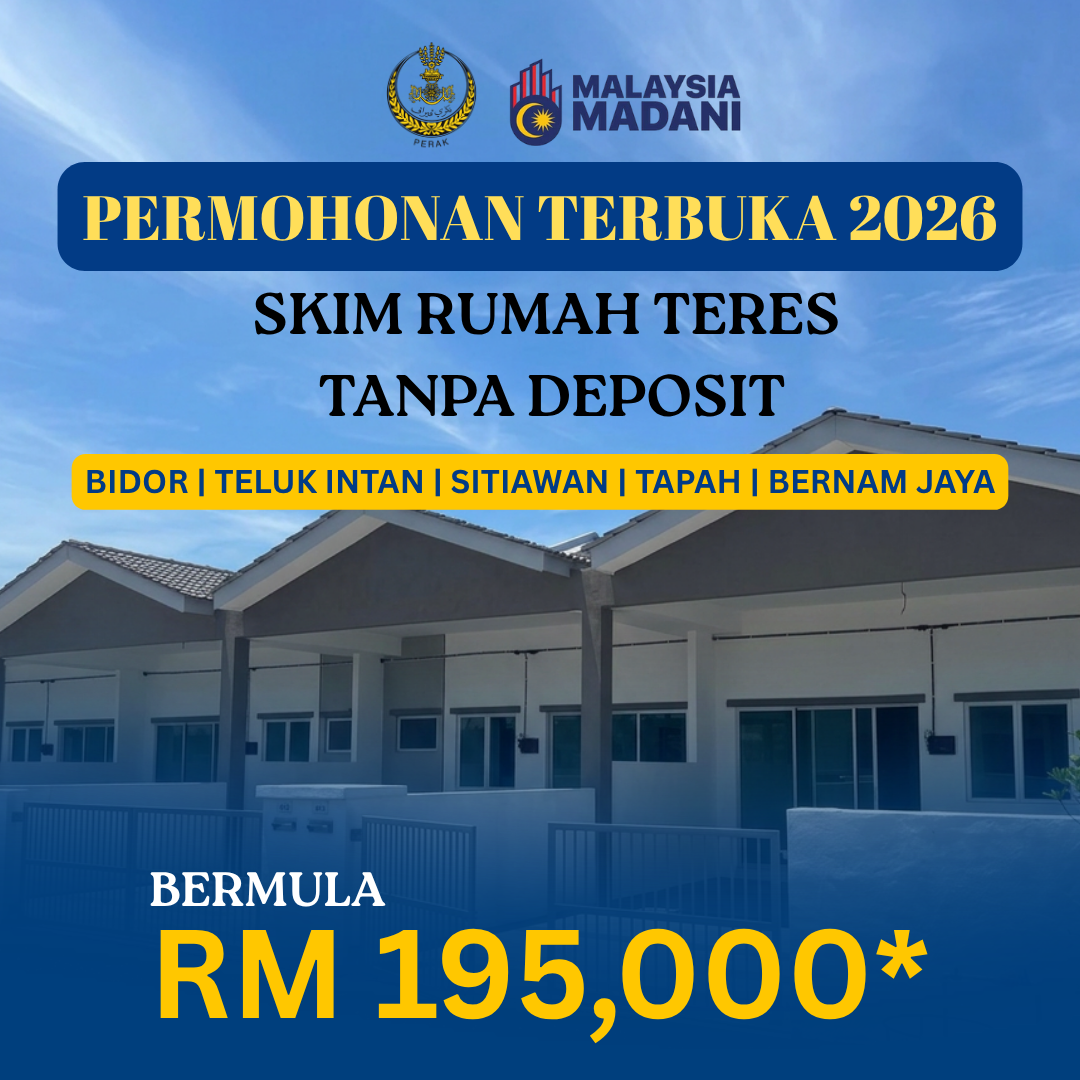 Rumah Murah Malaya Facebook ad: LOAN 100% +PERCUMA YURAN GUAMAN