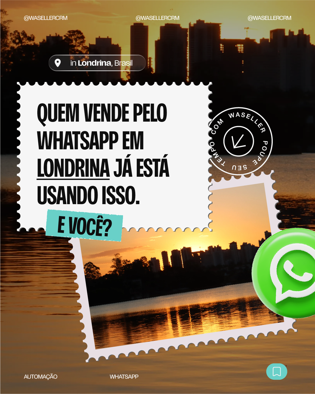 Waseller Facebook ad: Mais de 100 mil empreendedores já descobriram como…