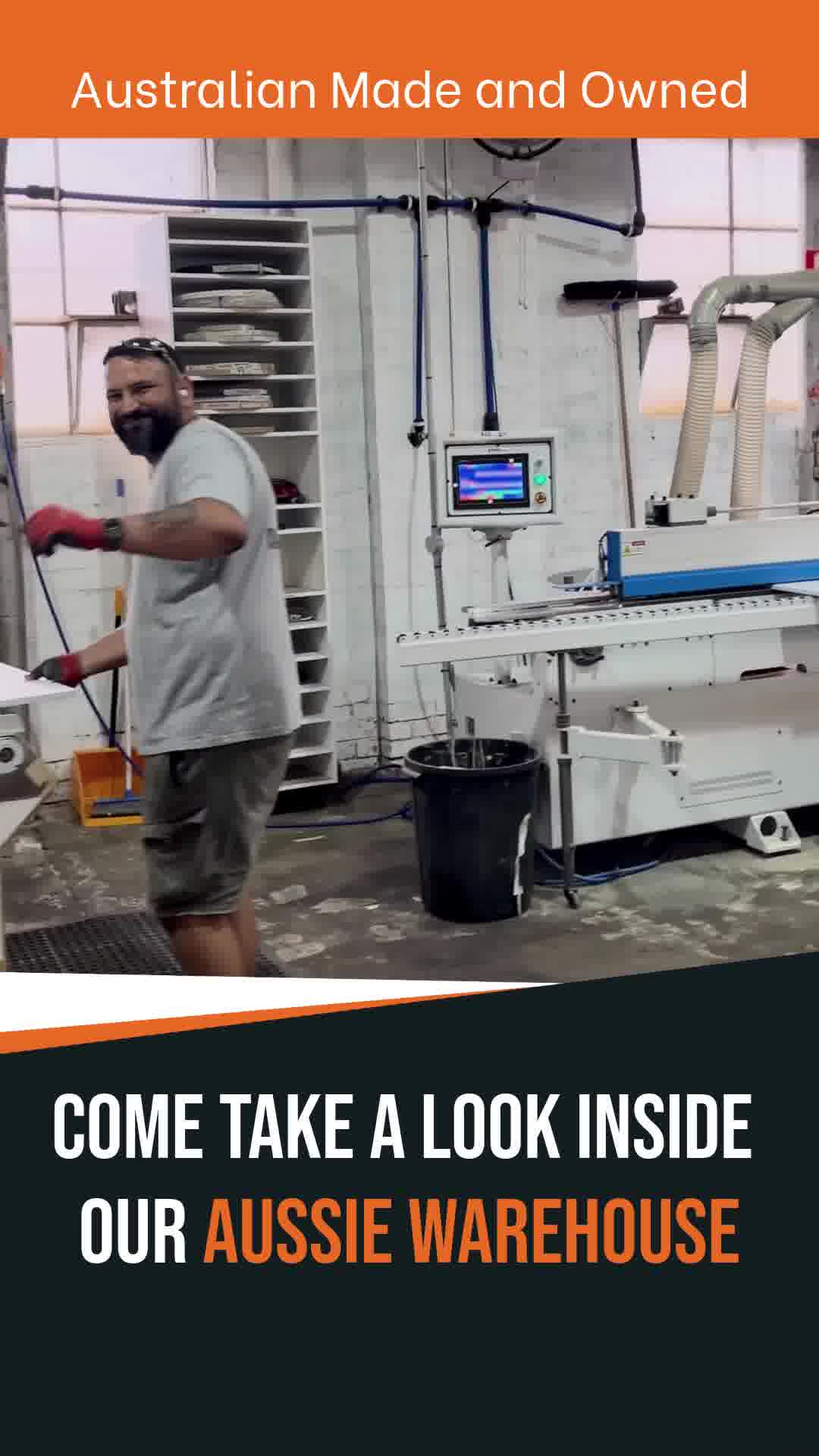 ASC FlatPacks Facebook ad: Australian Made and Owned