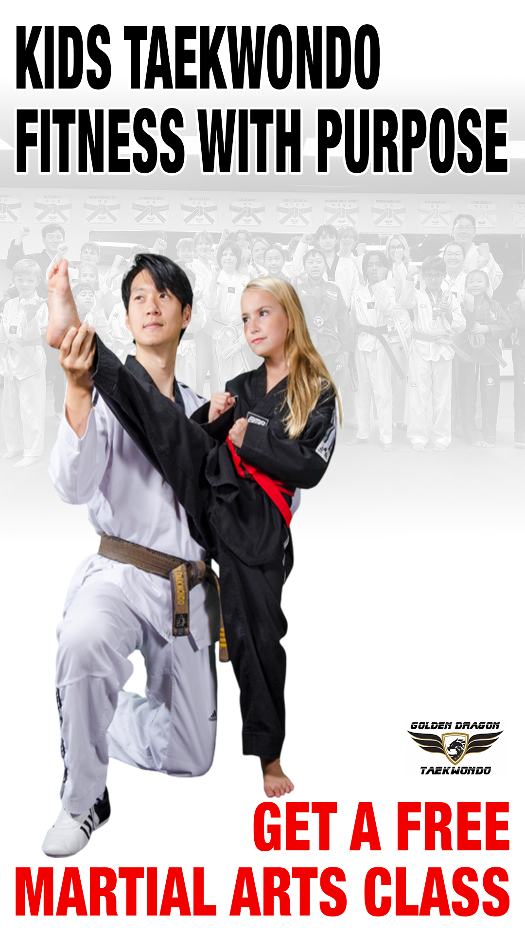 Golden Dragon Taekwondo - Owasso Facebook ad from Feb 2, 2026