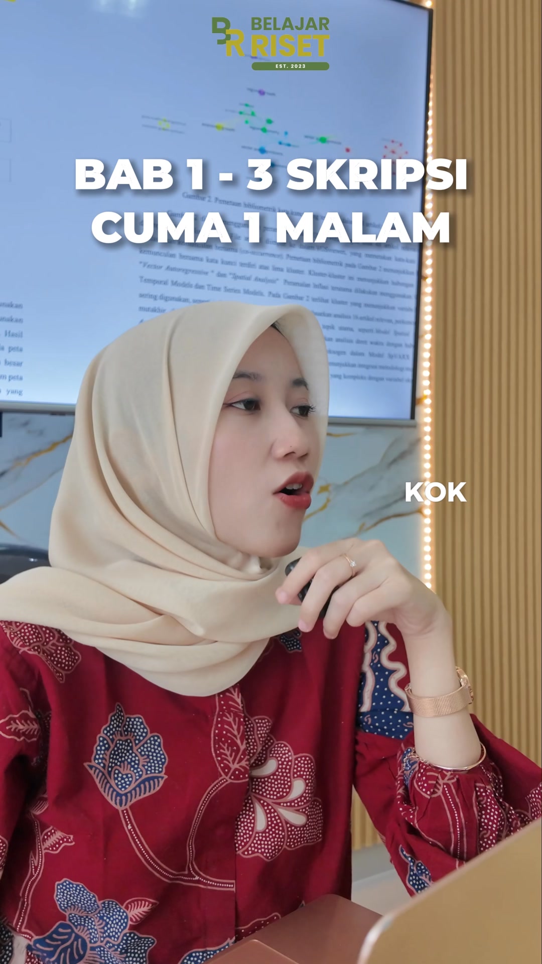 Belajarriset.id Facebook ad: Dapatkan Layanannya Disini!