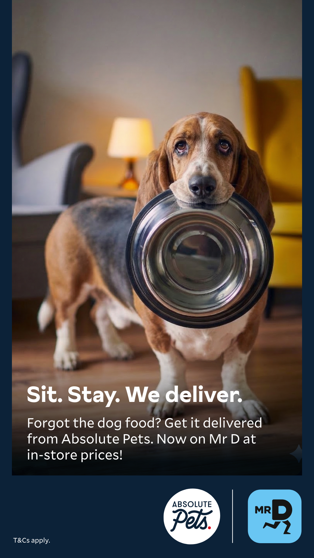 Mr D Facebook ad