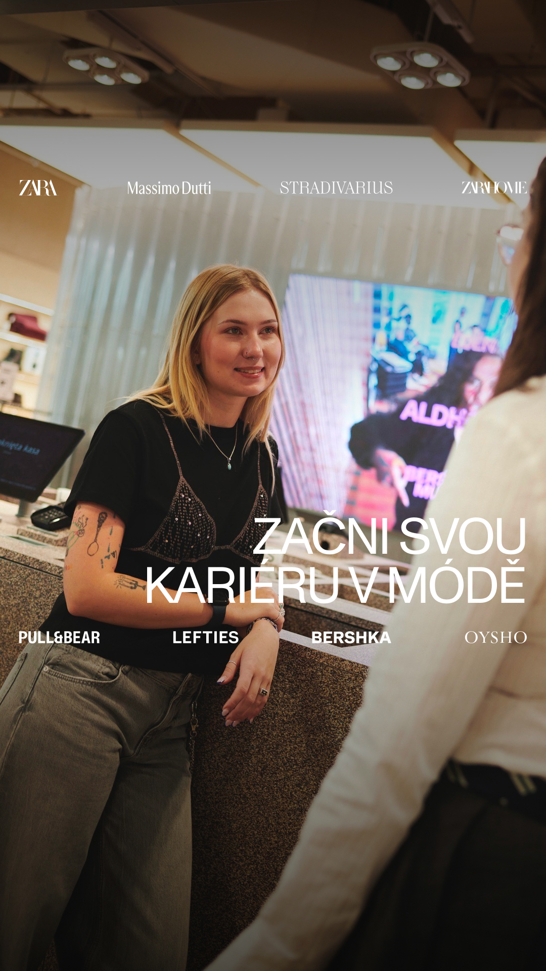Inditex Careers Facebook ad