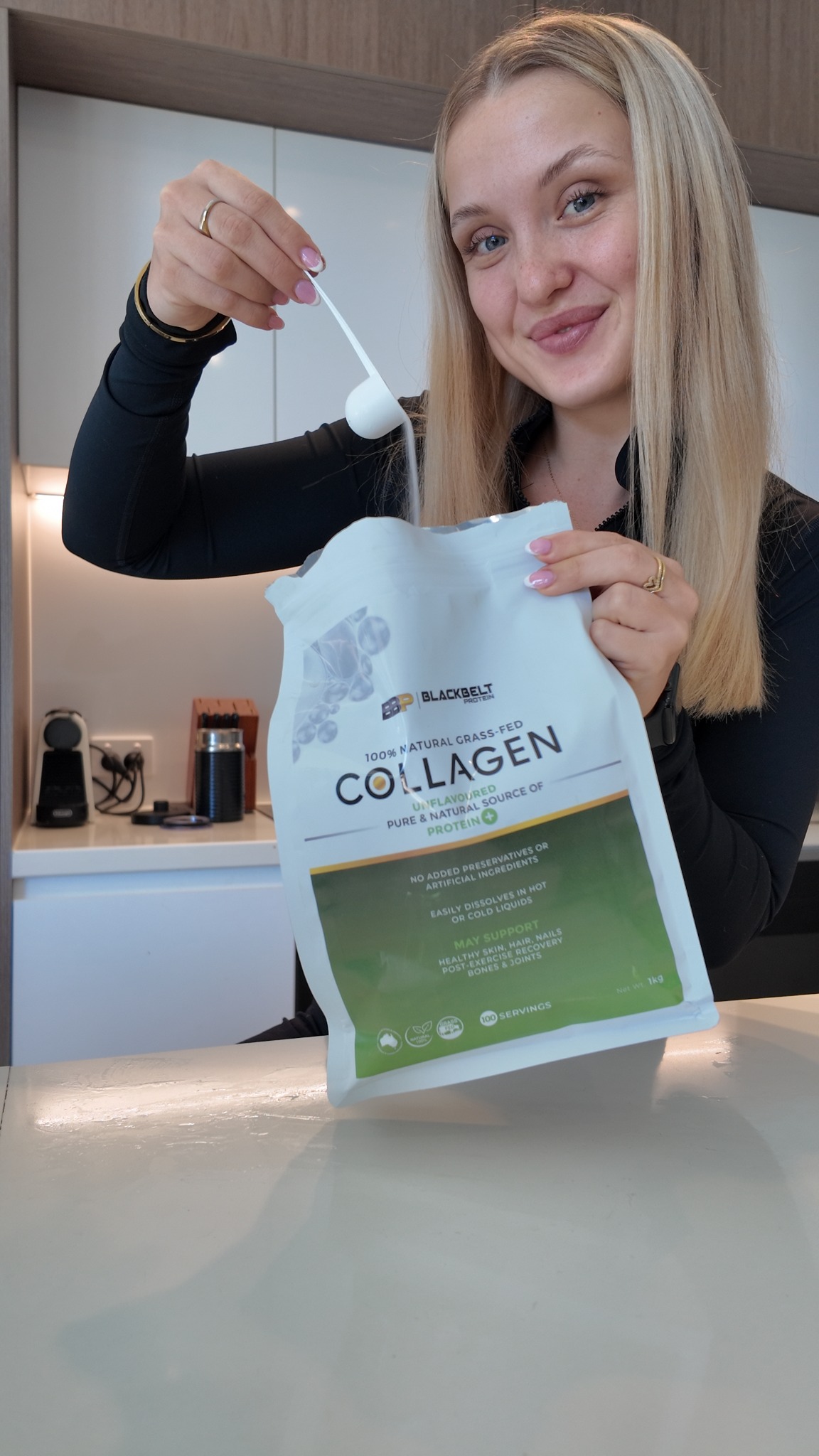 BlackBelt Protein Facebook ad