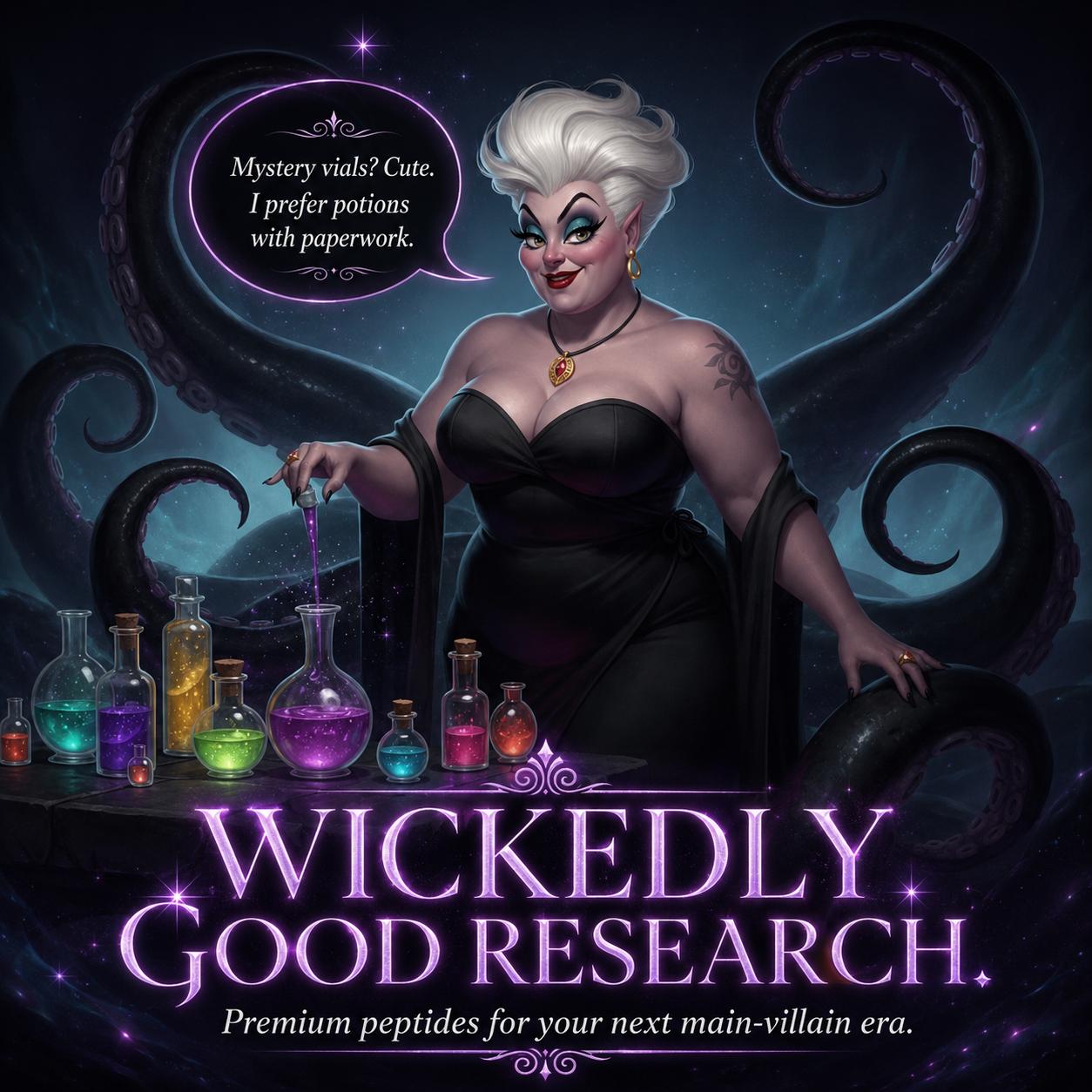 Happy Peptides by Mindful Research Facebook ad: Trust Your Source