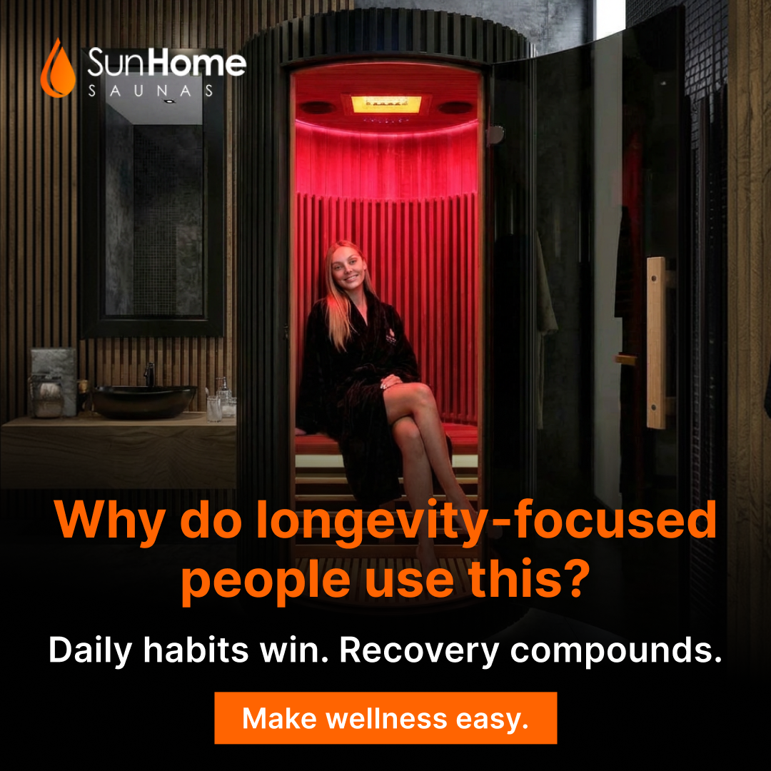 Sun Home Saunas Facebook ad