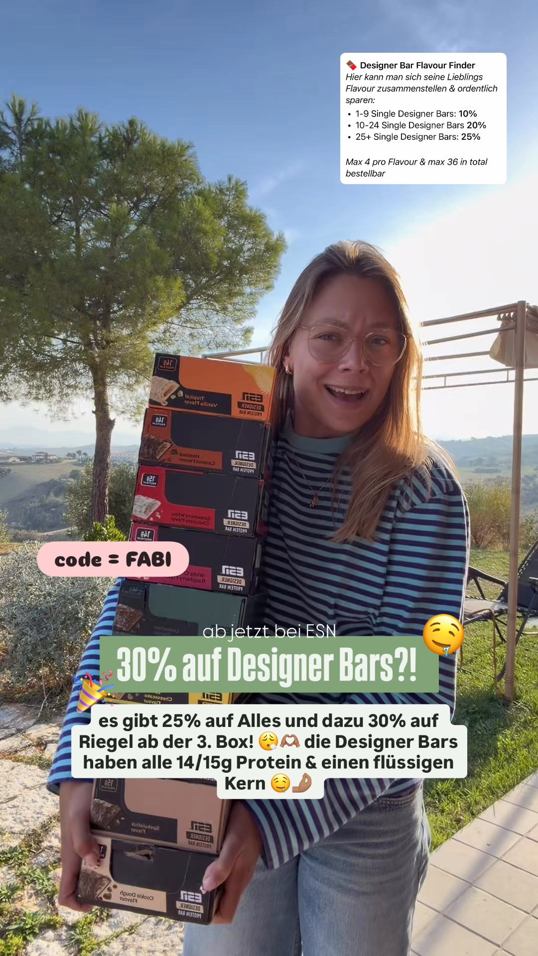 ESN Facebook ad: XXL Bar Restock