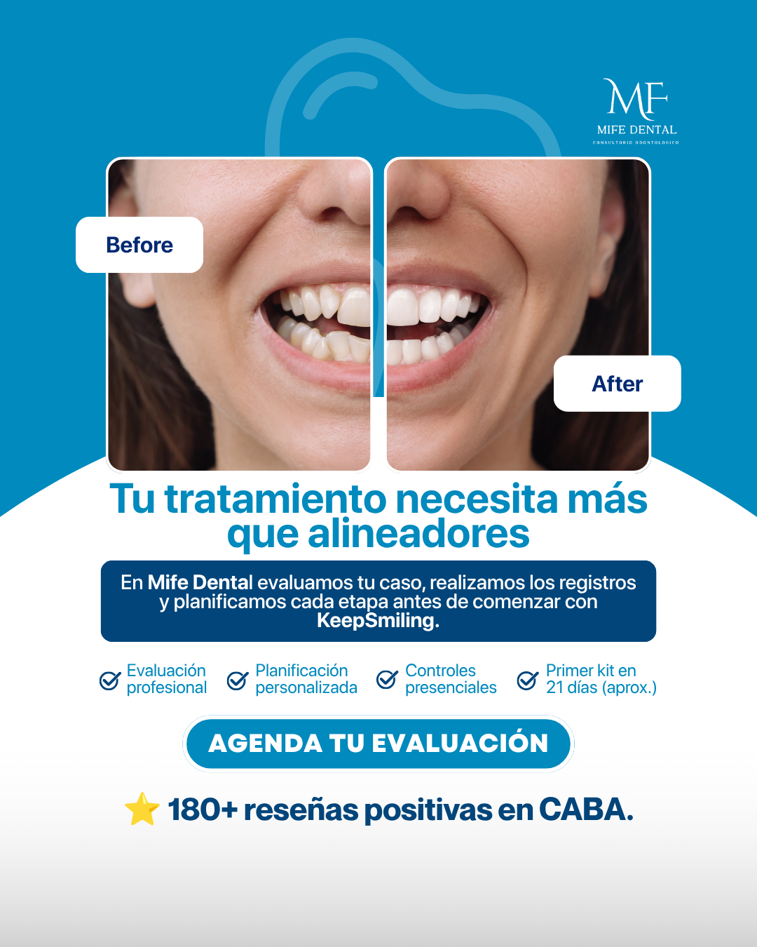 Mife dental group Facebook ad