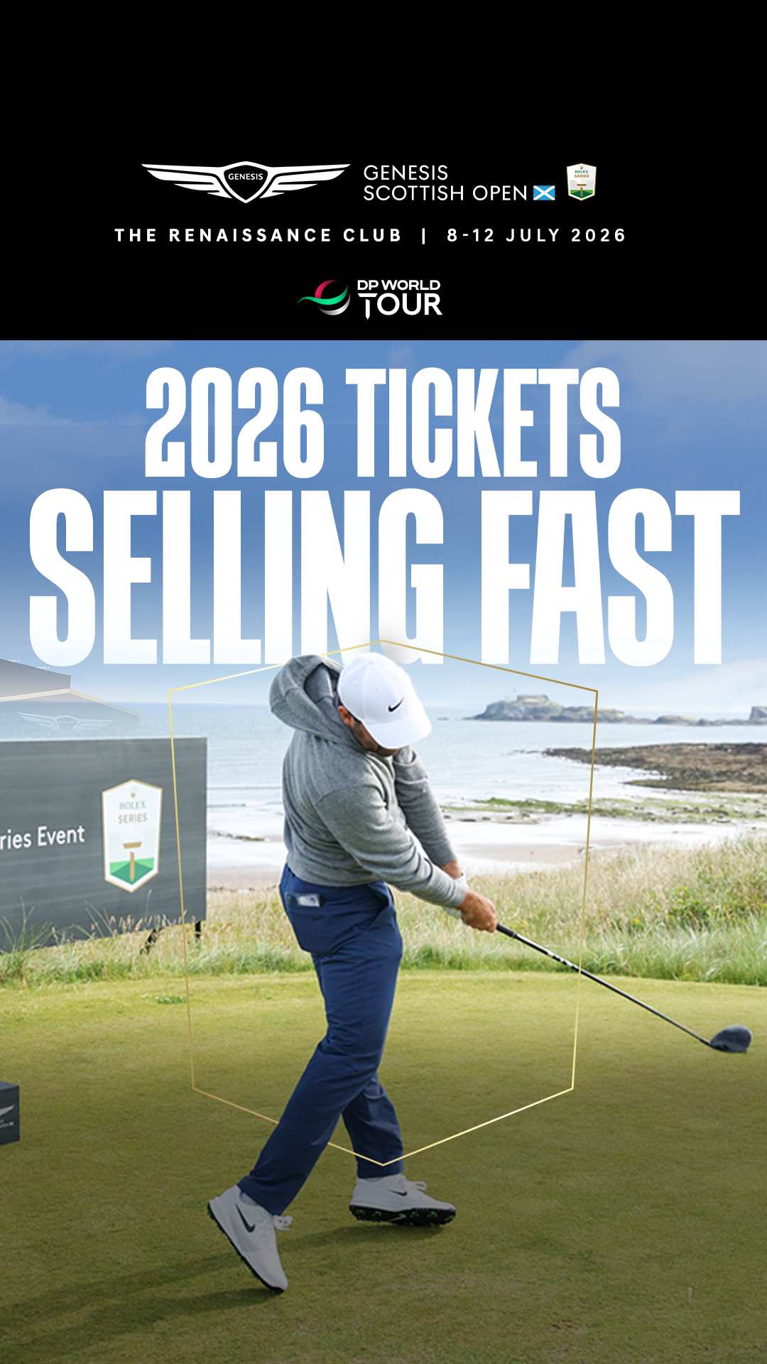 Genesis Scottish Open Facebook ad from Jun 2, 2026