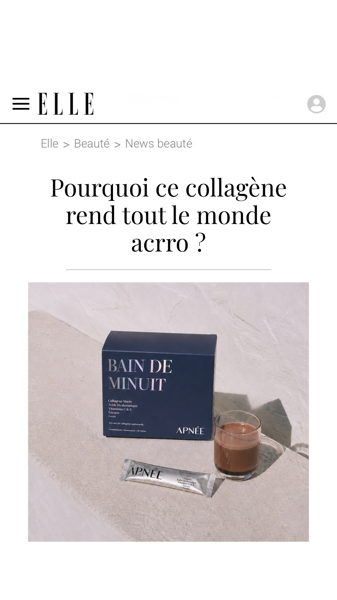 Apnée Paris Facebook ad