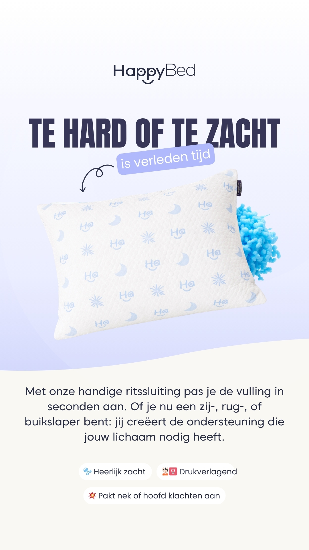 HappyBed Facebook ad