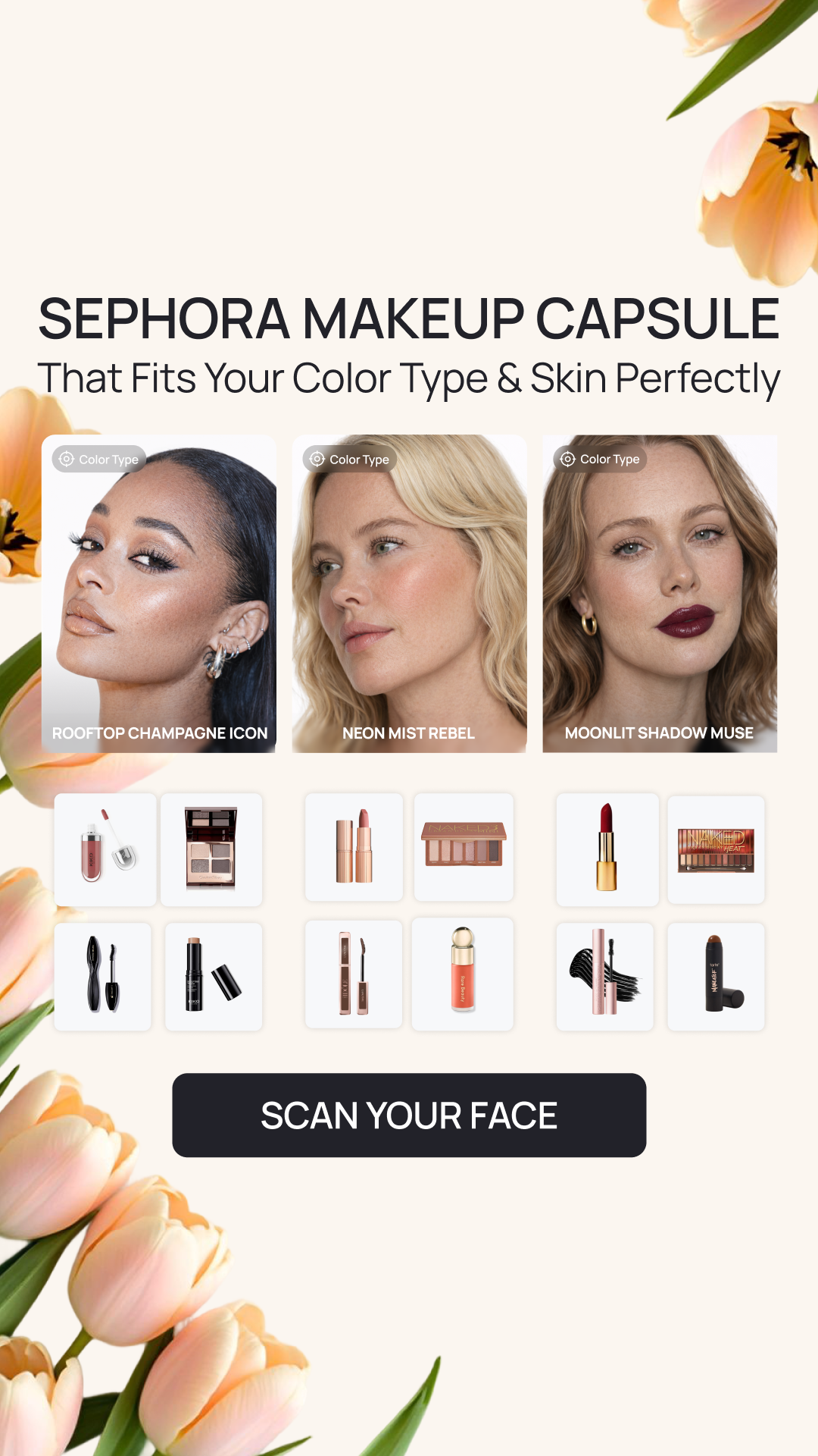 Beauty Transformation Program Facebook ad
