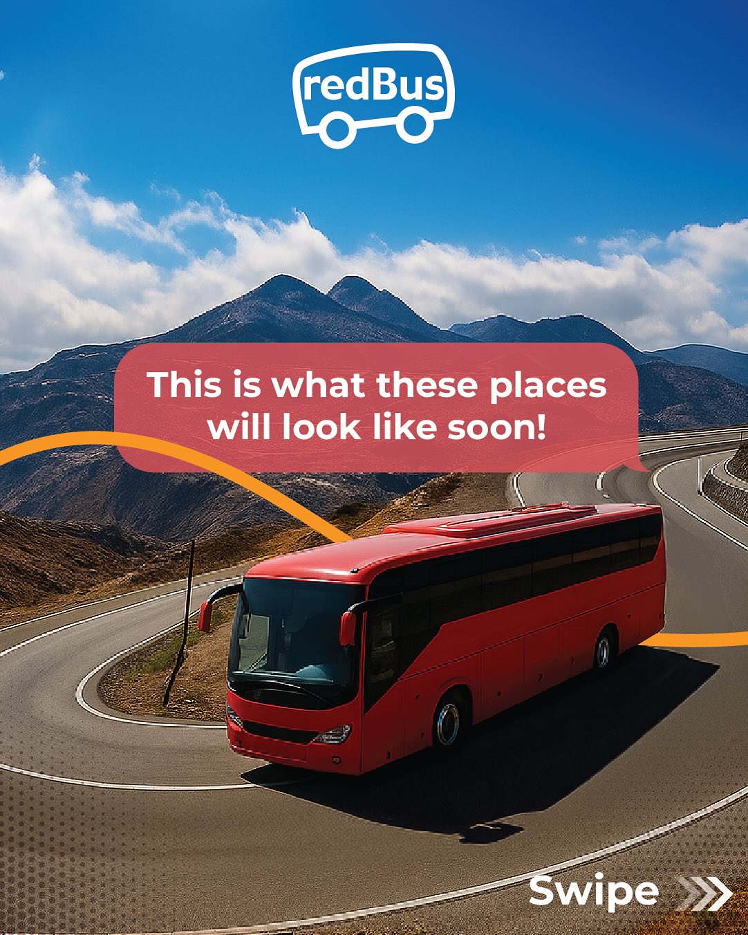 redBus Facebook ad