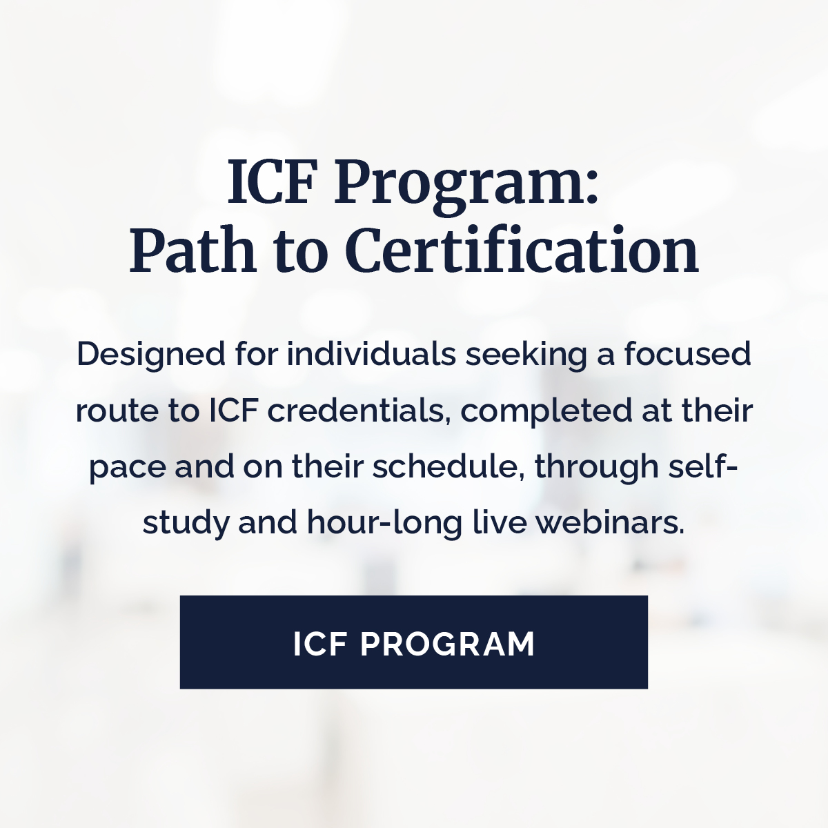 Center for Executive Coaching Facebook ad