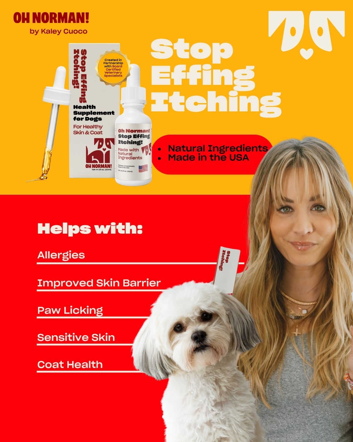Ohnorman Facebook ad