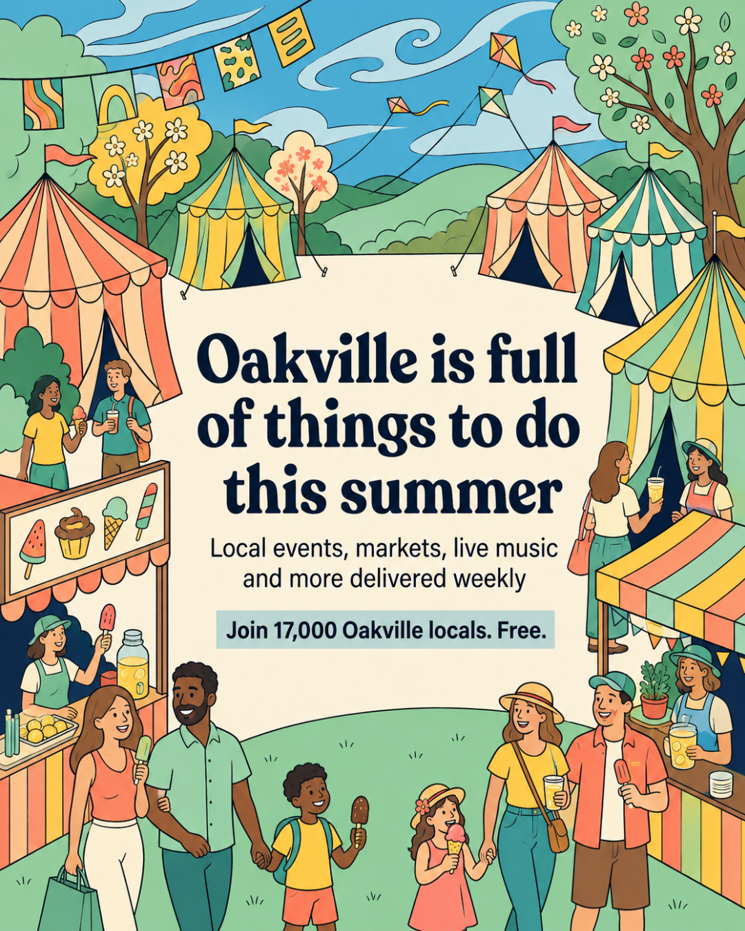 Oakville Digest Facebook ad