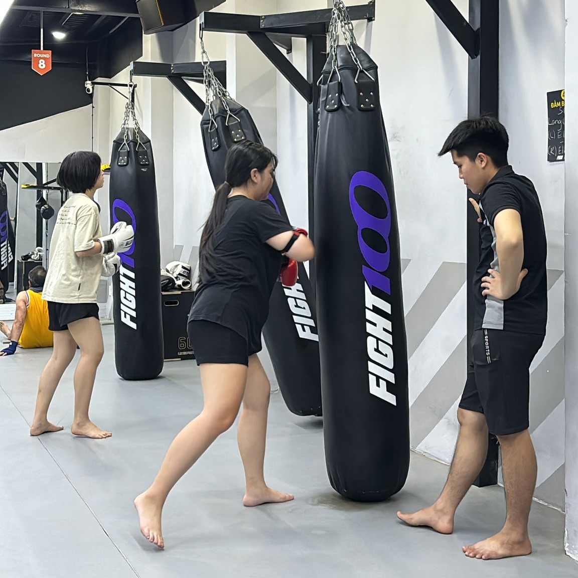 Fight100 Kickboxing - Quán Quân Giảm Mỡ Facebook ad