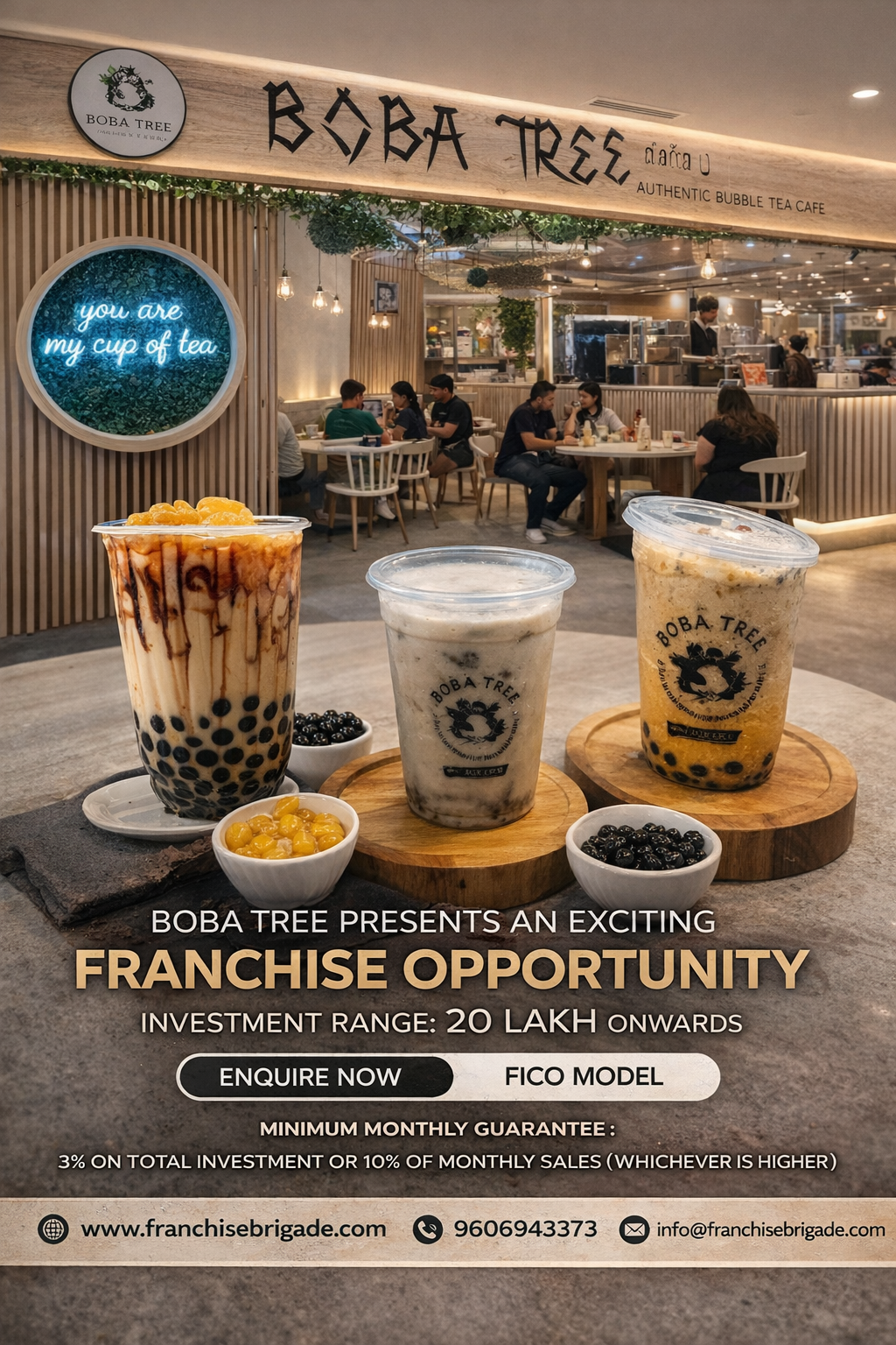 Franchise Brigade Facebook ad from Feb 9, 2026