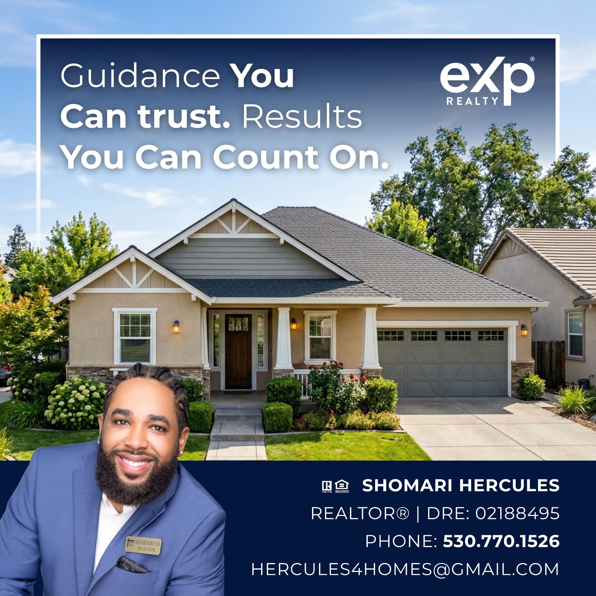 Shomari Hercules Realtor  Facebook ad