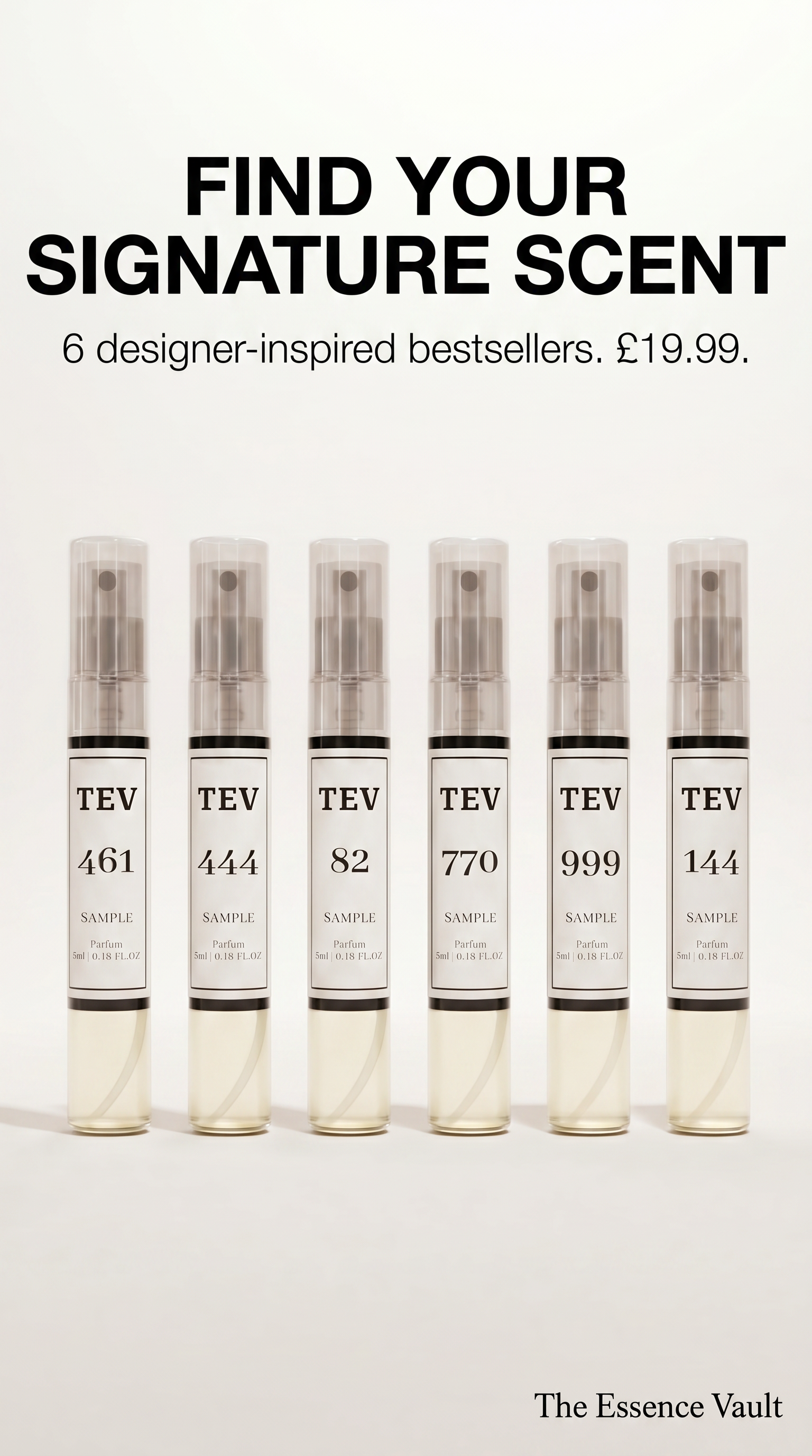 The Essence Vault Facebook ad
