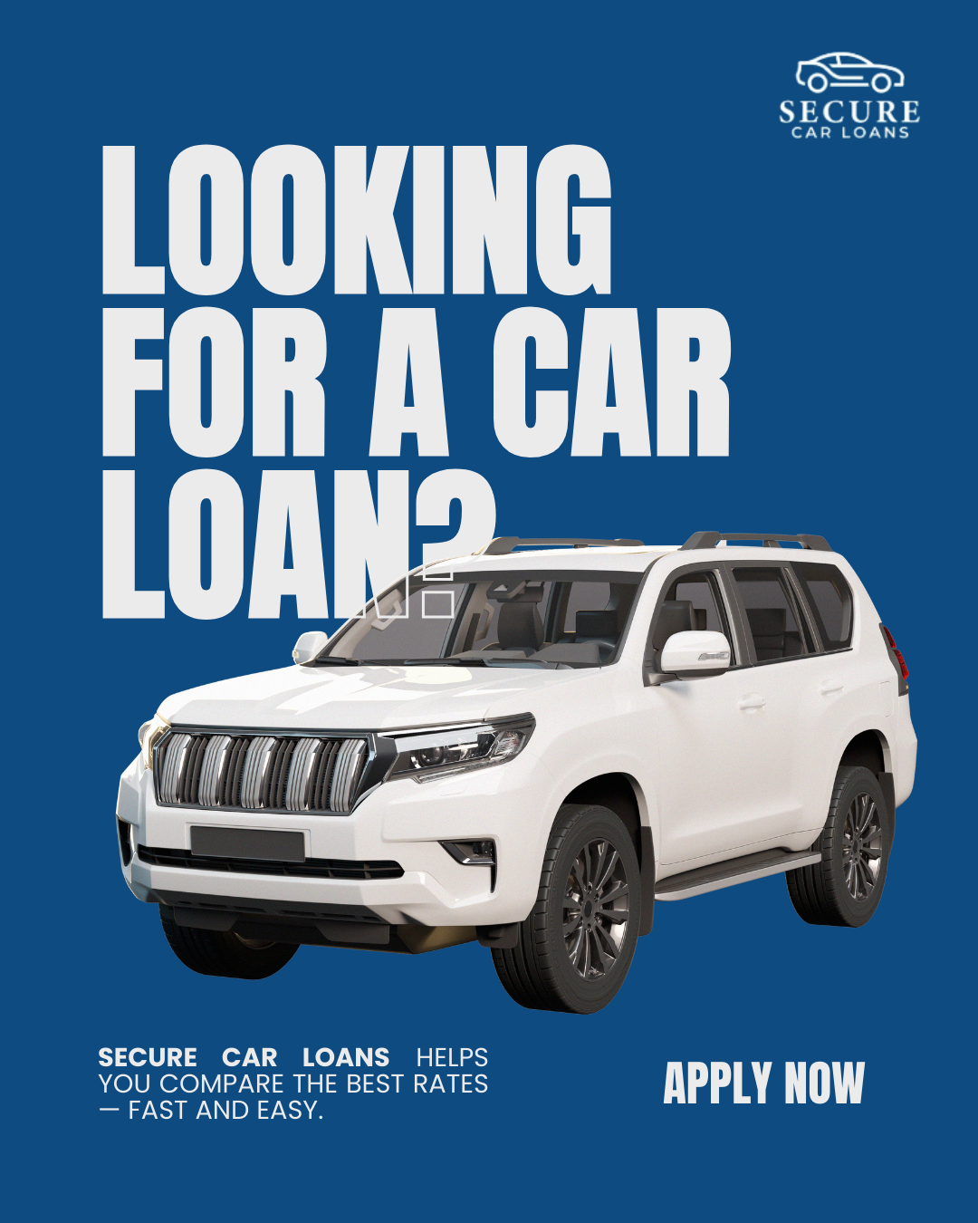 Secure Car Loans Facebook ad