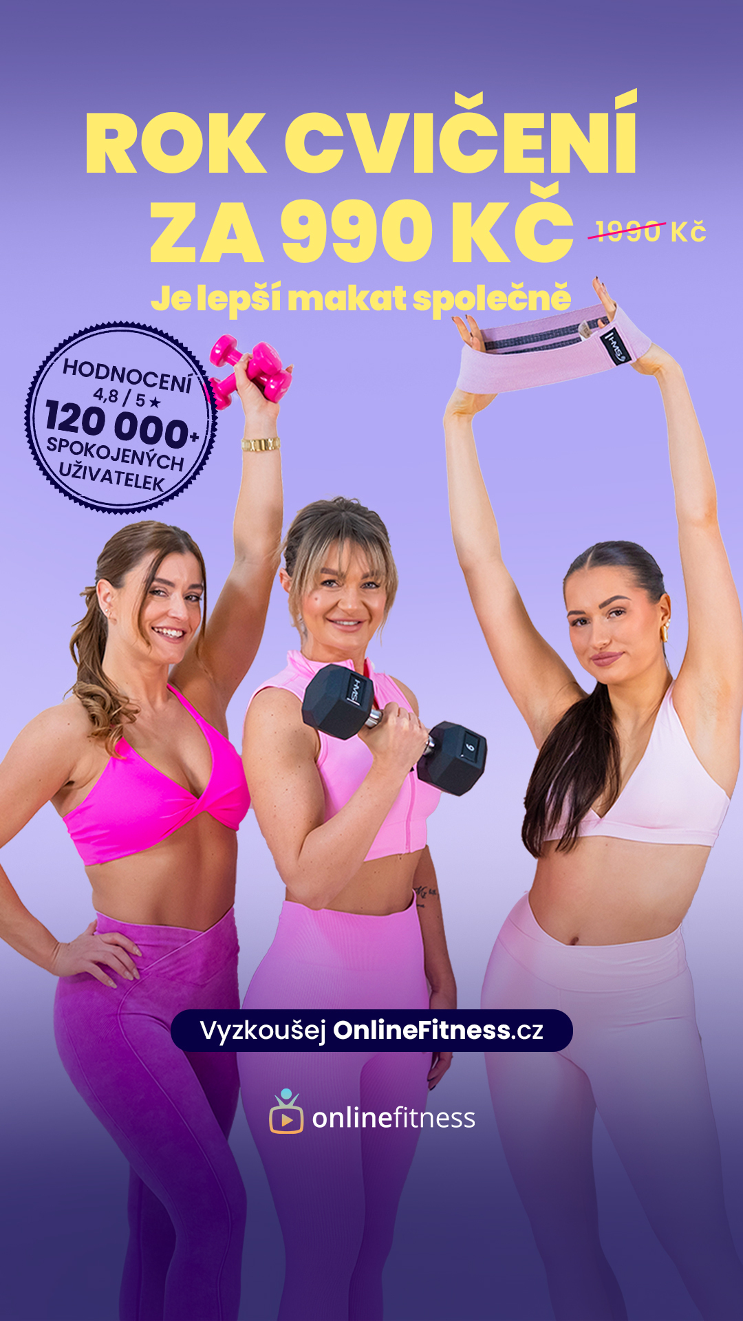 Online Fitness Facebook ad