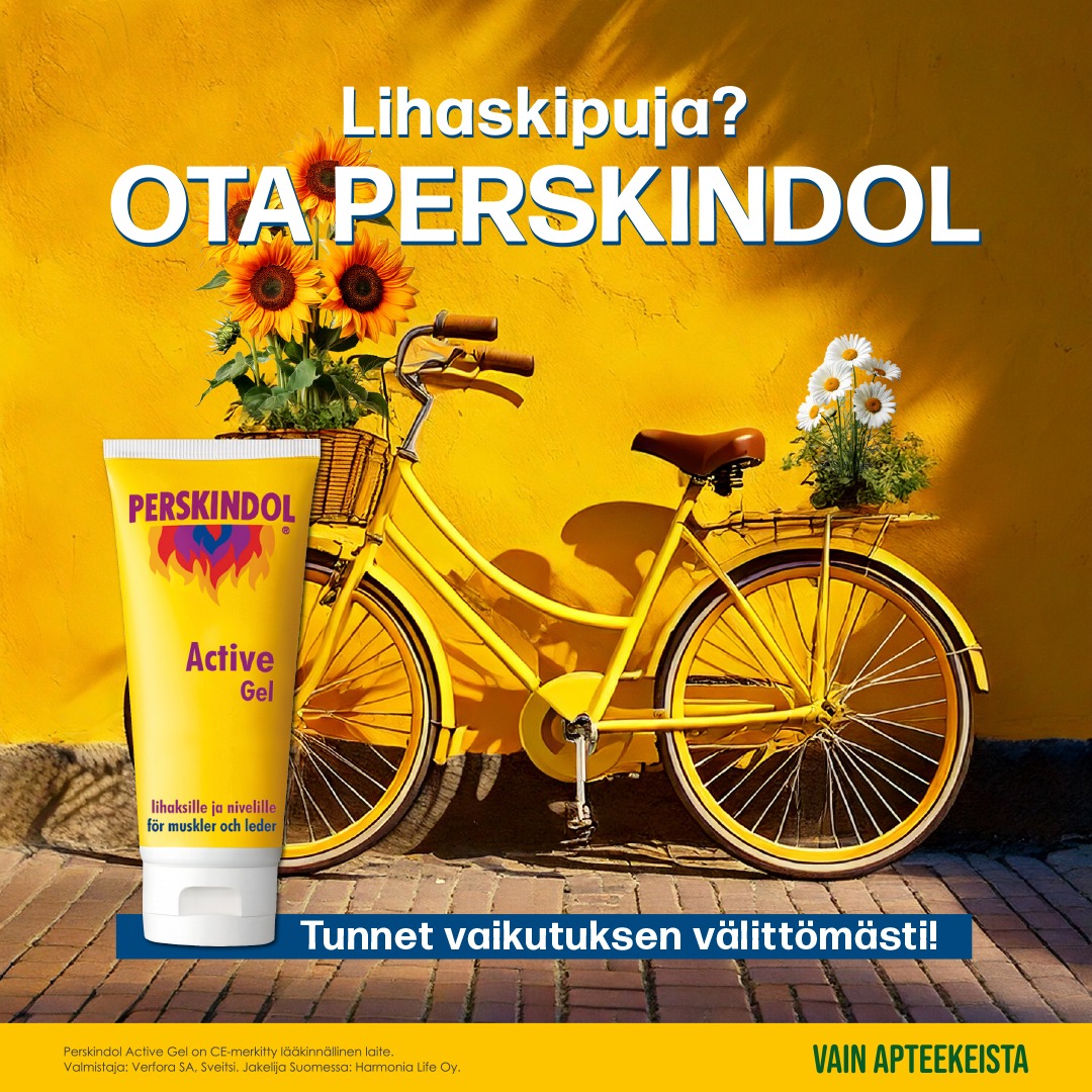 Perskindol Suomi Facebook ad