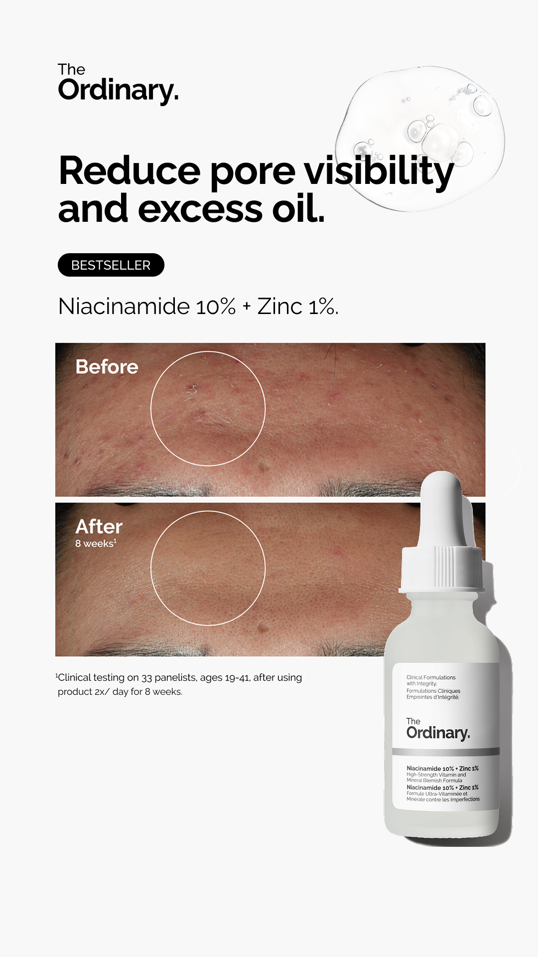 The Ordinary Facebook ad