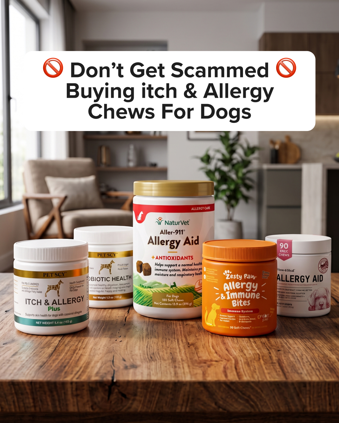 Nature's Dog: Wellness Journal Facebook ad: Before You Buy Dog Allergy Chews, Read This