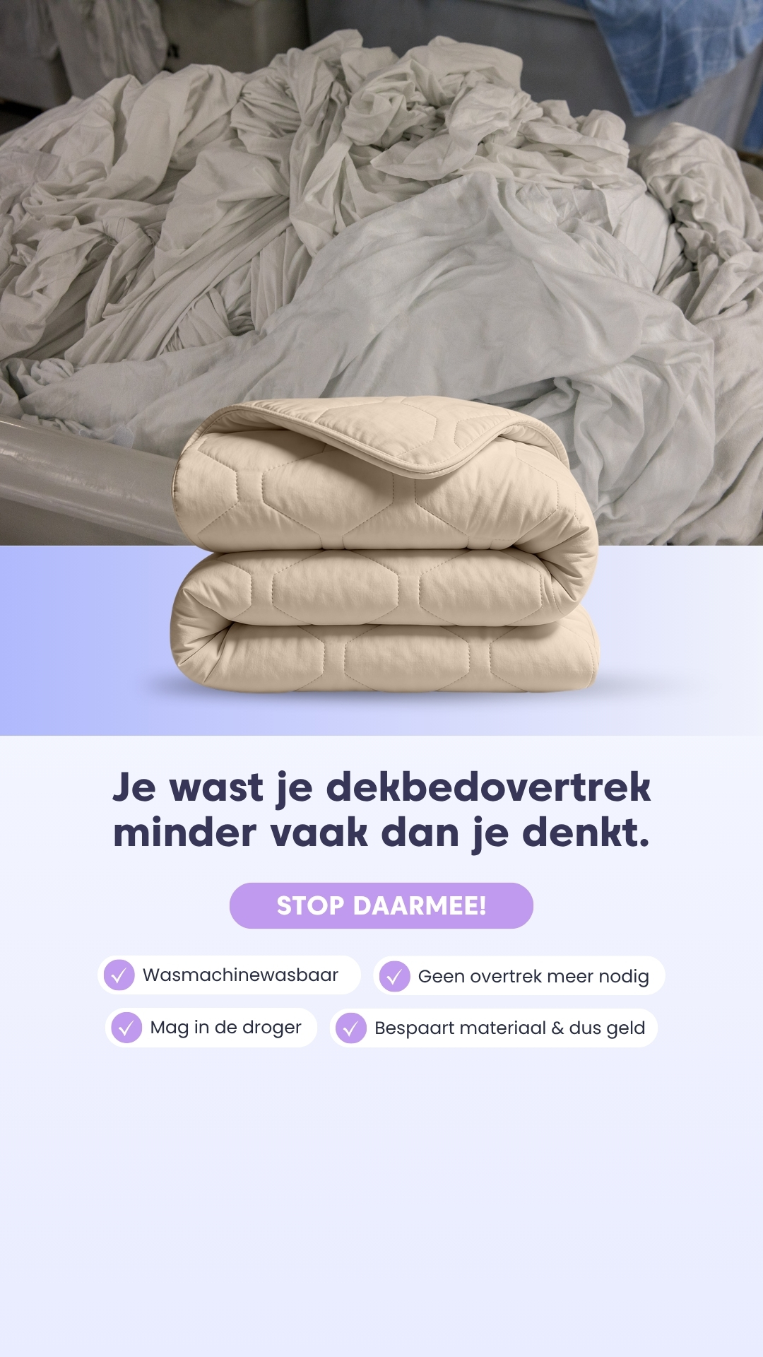 HappyBed Facebook ad