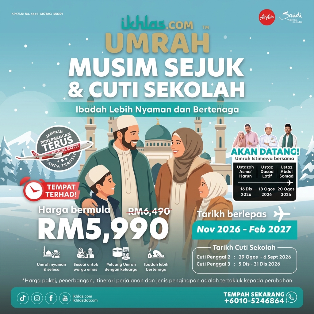 IKHLAS Facebook ad