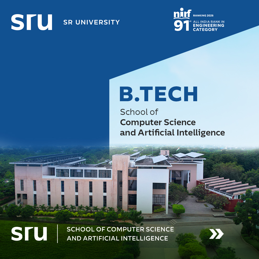 SR University Facebook ad: Study B.Tech at the No.1 Private University in…