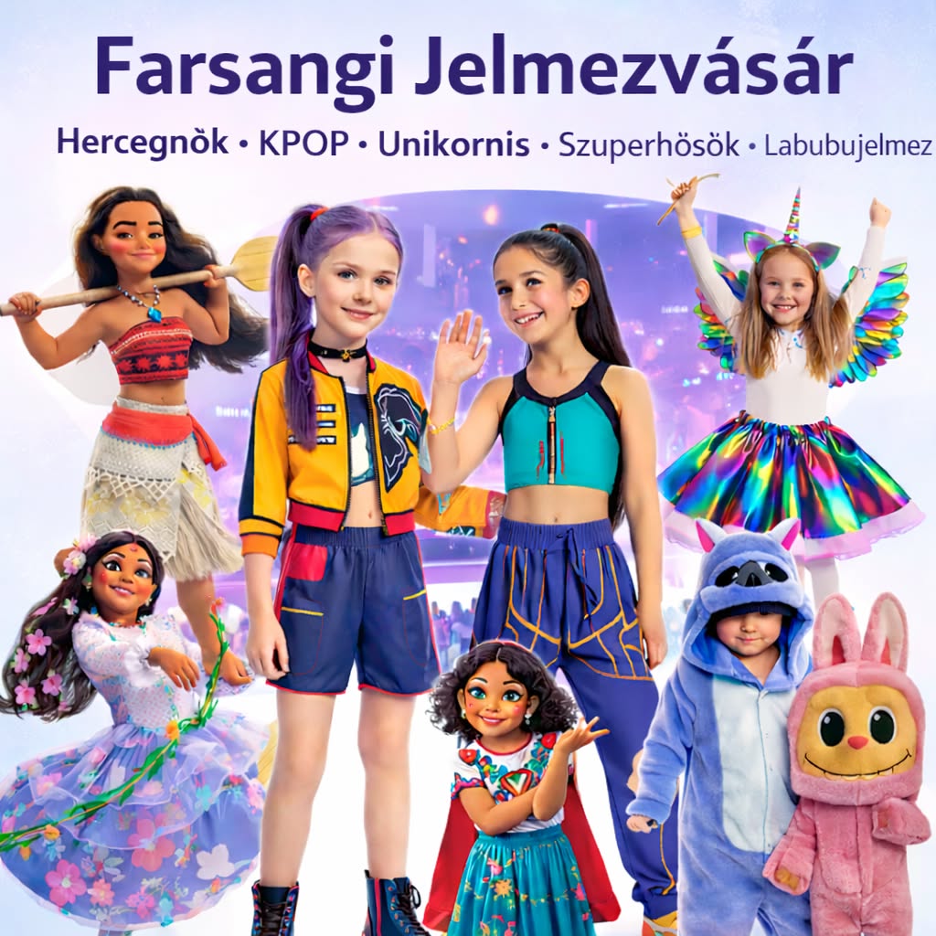 Haj-PartyShop Facebook ad: A farsang kedvenc lány jelmezei itt vannak!
