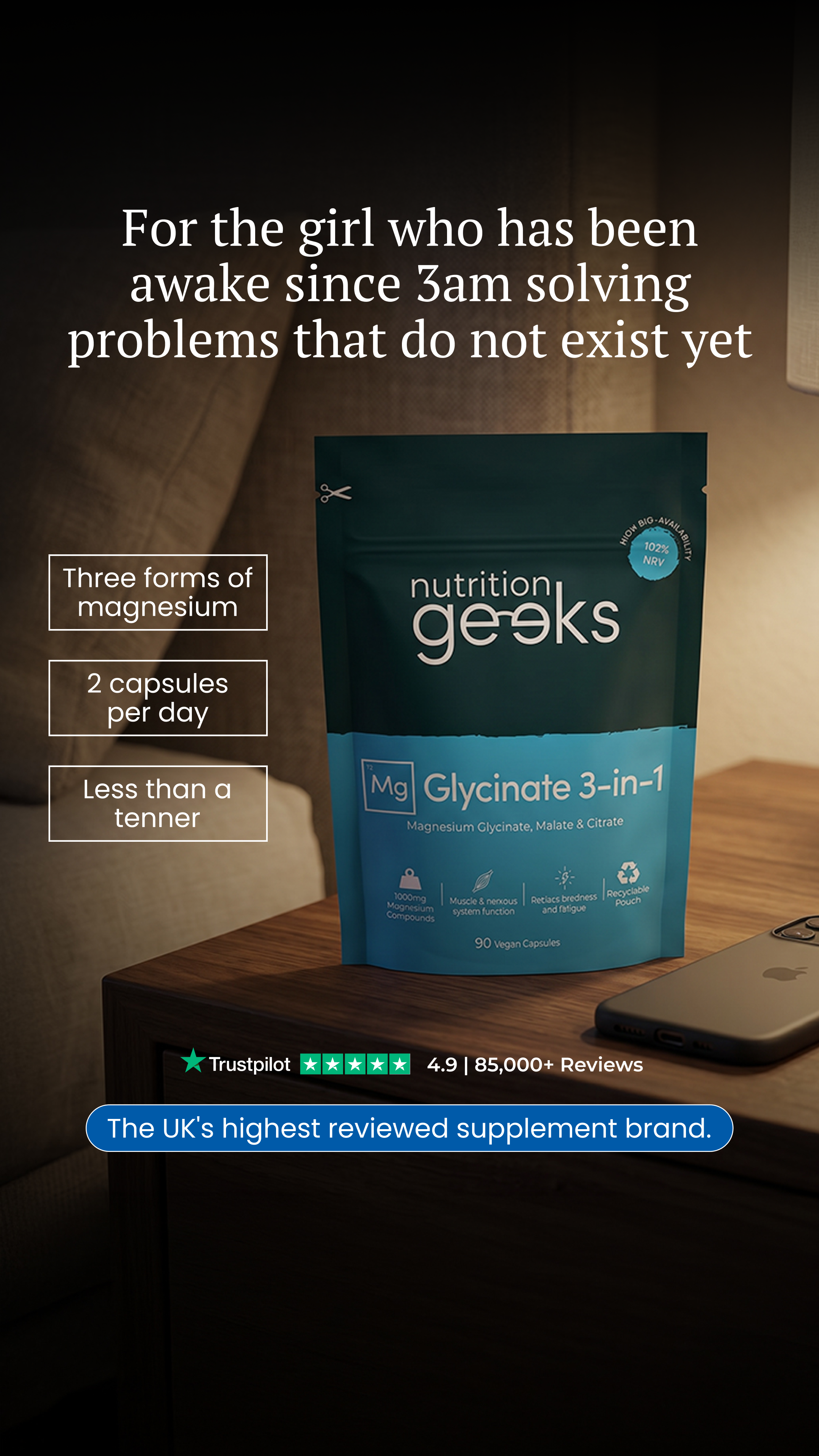 Radiant Over 40 Facebook ad