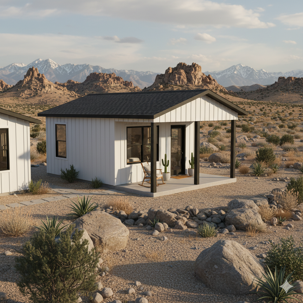Silver State Tiny Homes Facebook ad: Let's build your dream ADU in Austin, Texas