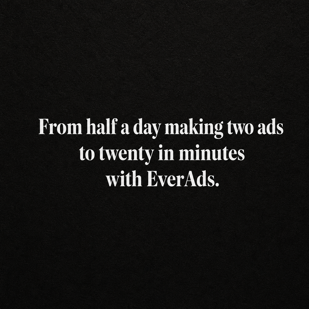 EverAds Facebook ad