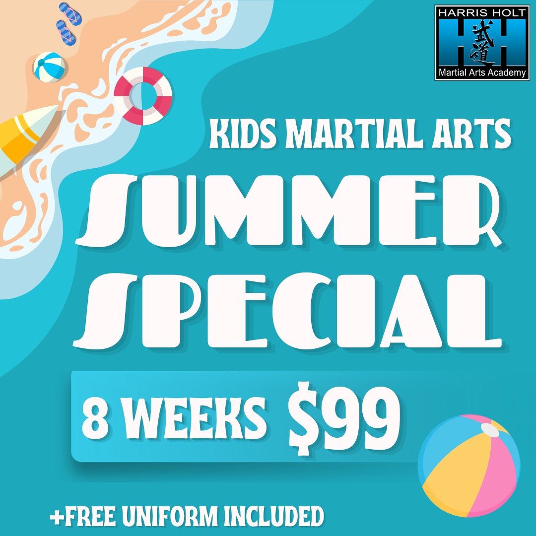 Harris Holt Martial Arts Academy Facebook ad