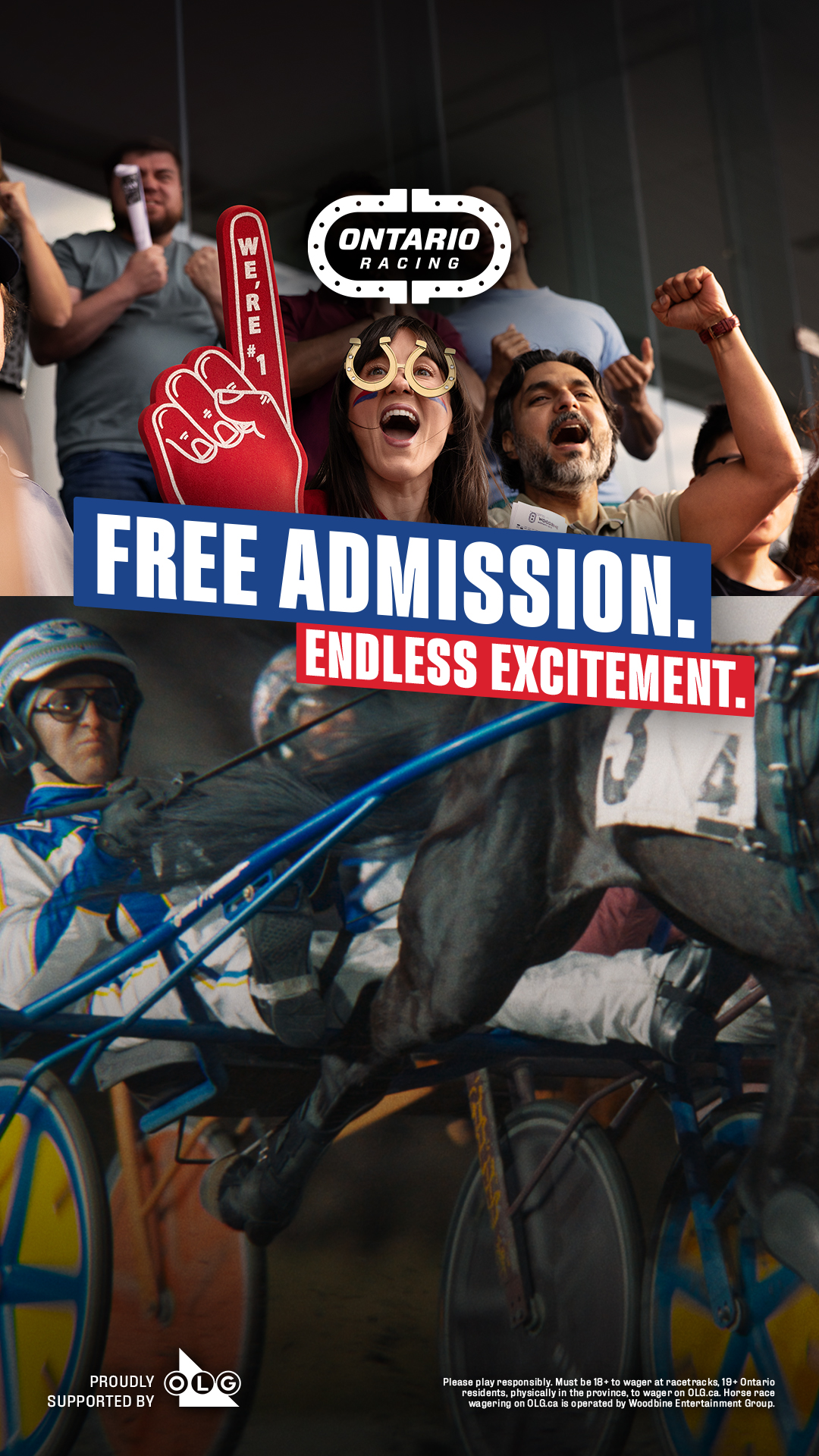 Ontario Racing Facebook ad