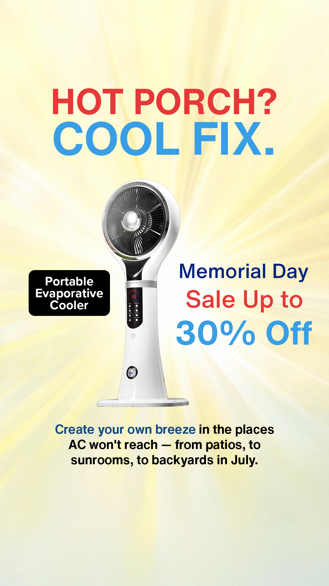SharperImage.com Facebook ad
