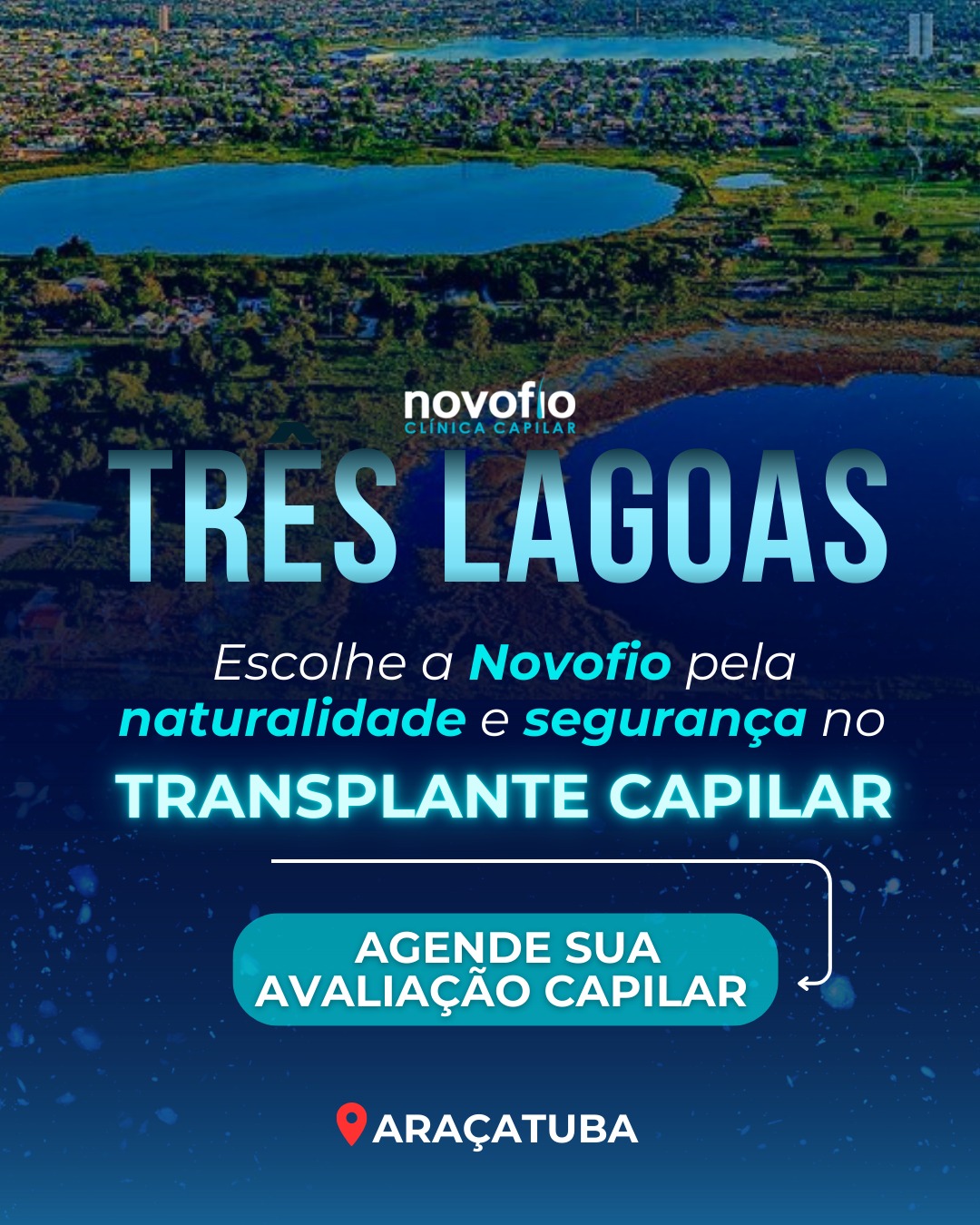 Novofio Araçatuba Clínica Capilar Facebook ad
