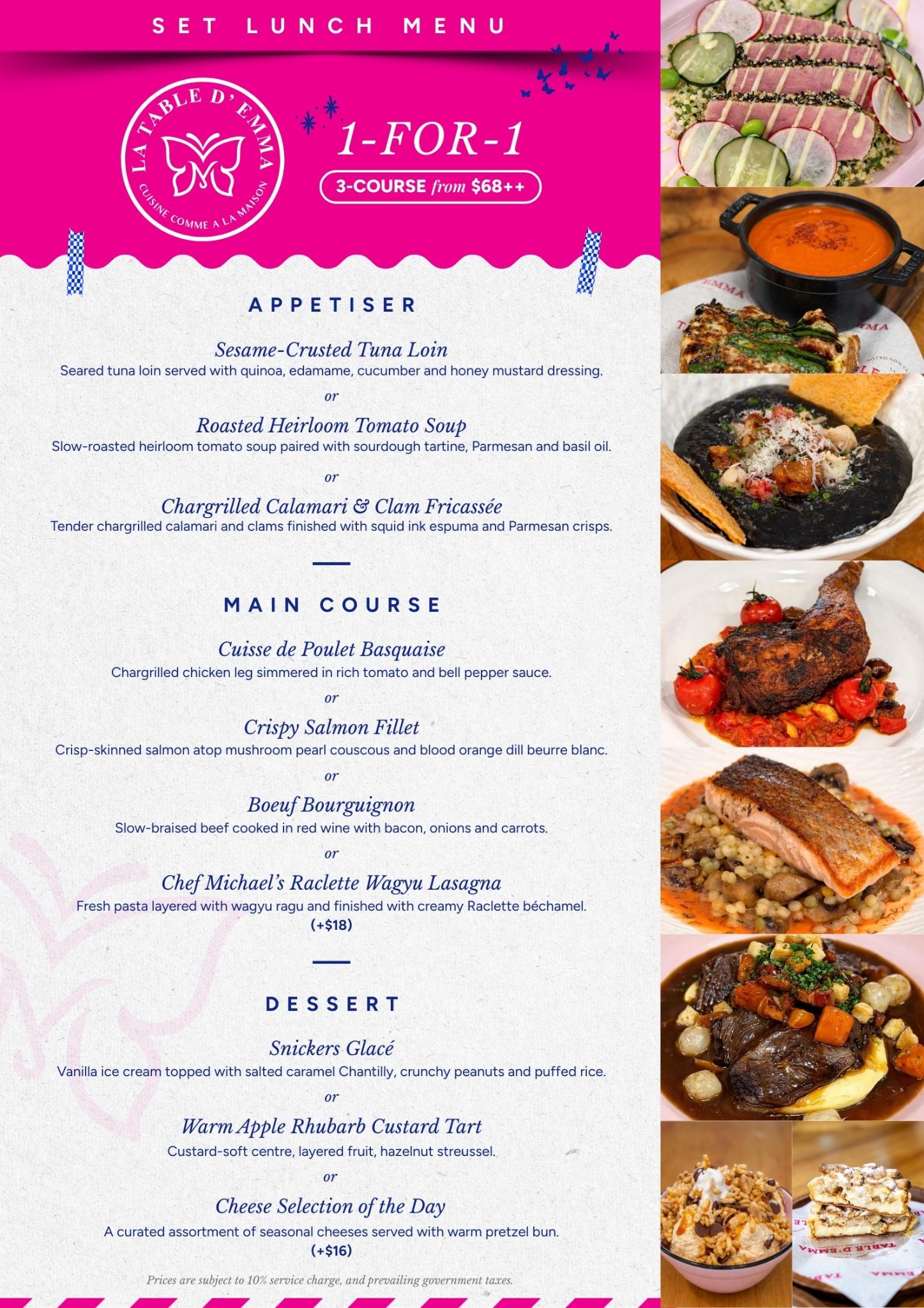 La Table D' Emma Facebook ad