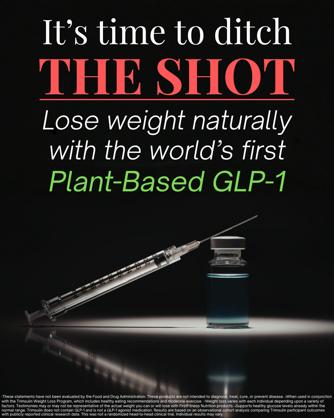 Trimsulin Facebook ad: The Natural Formula For GLP-1